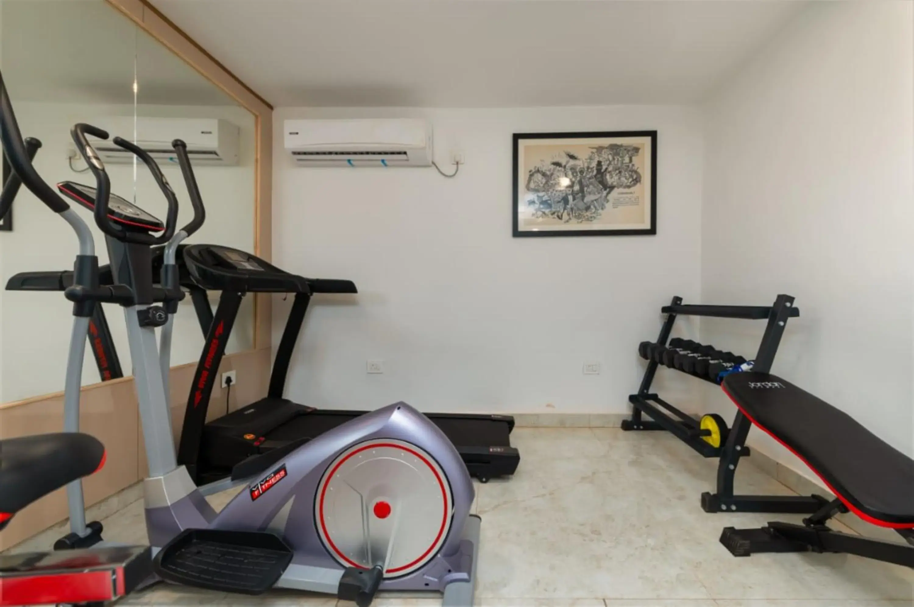 Fitness centre/facilities in Grand Continent Morjim Fitness centre/facilities in Grand Continent Morjim