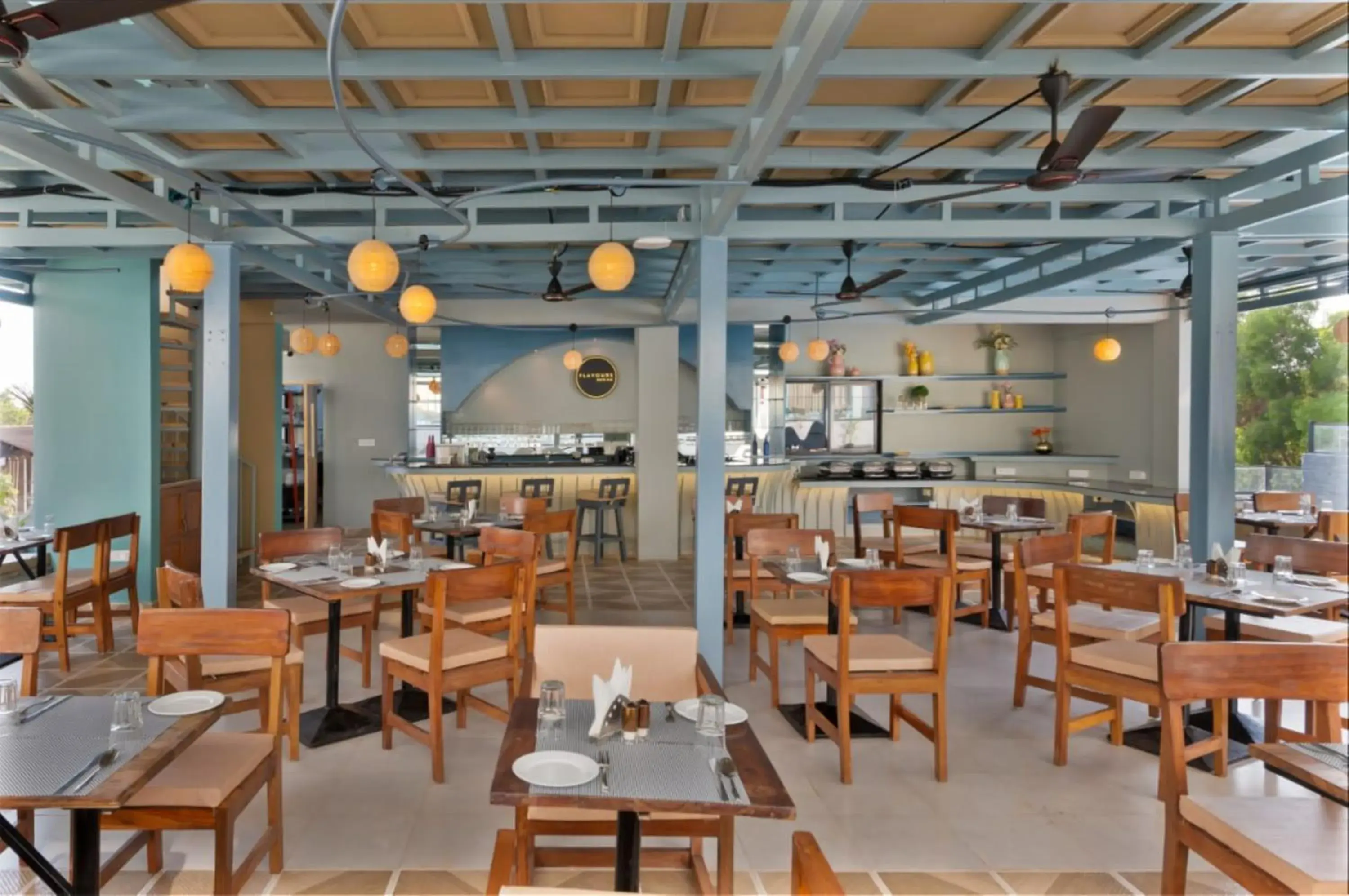 Restaurant/places to eat in Grand Continent Morjim Restaurant/places to eat in Grand Continent Morjim