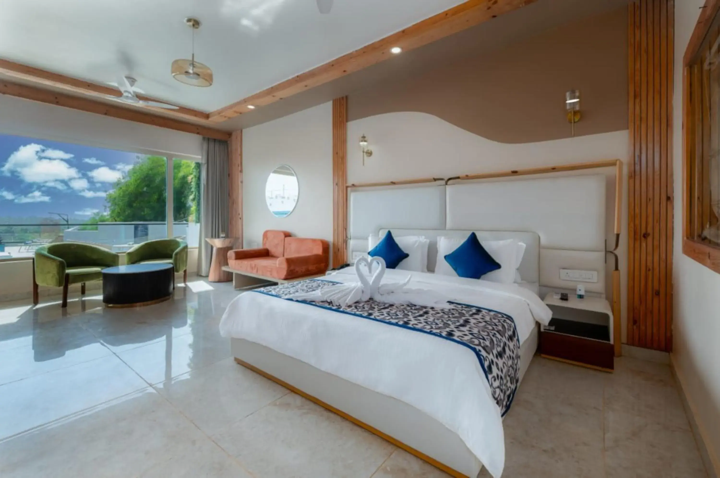 Bed in Grand Continent Morjim Bed in Grand Continent Morjim