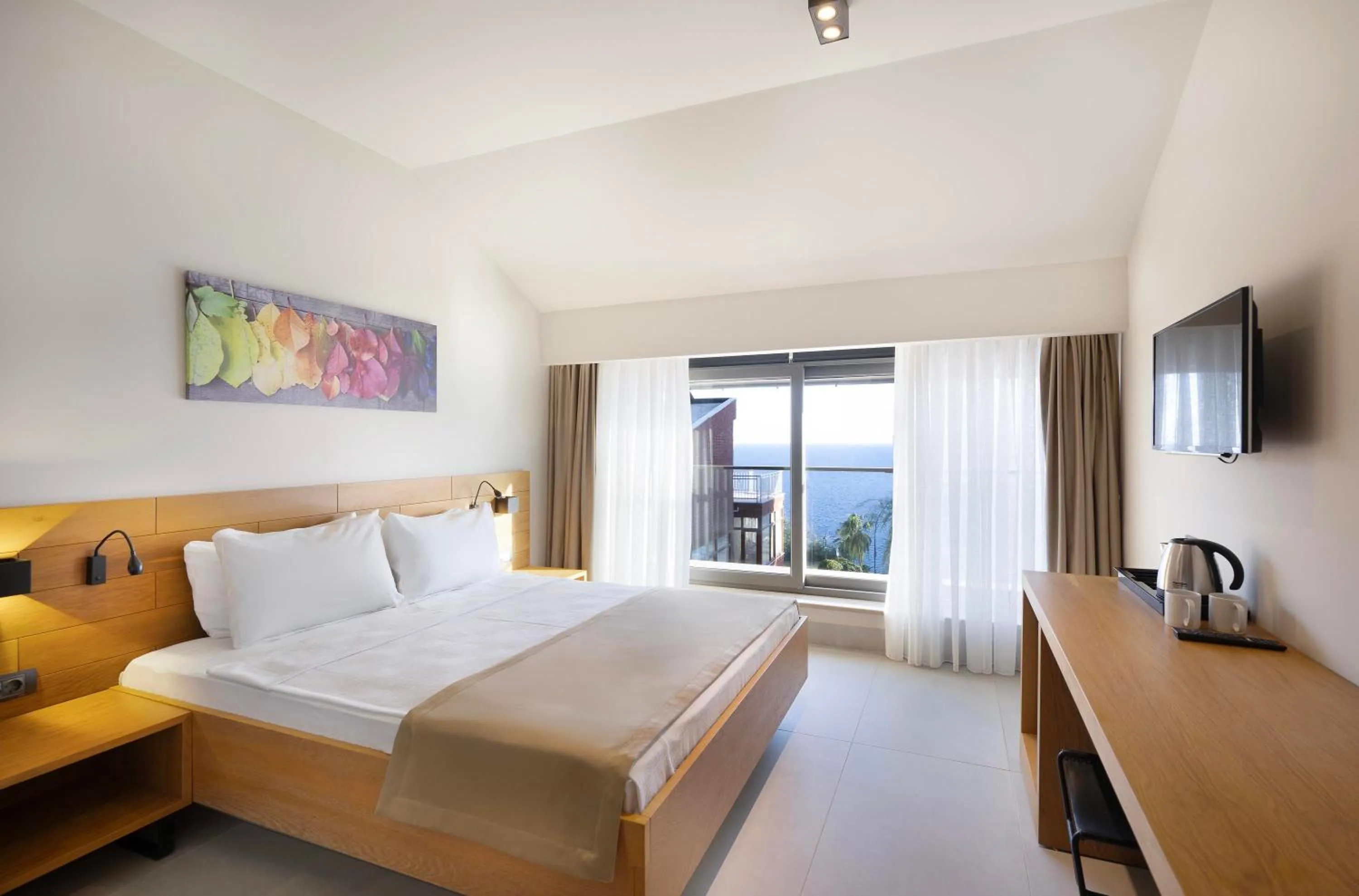 TV and multimedia, Bed in Lei Hotel