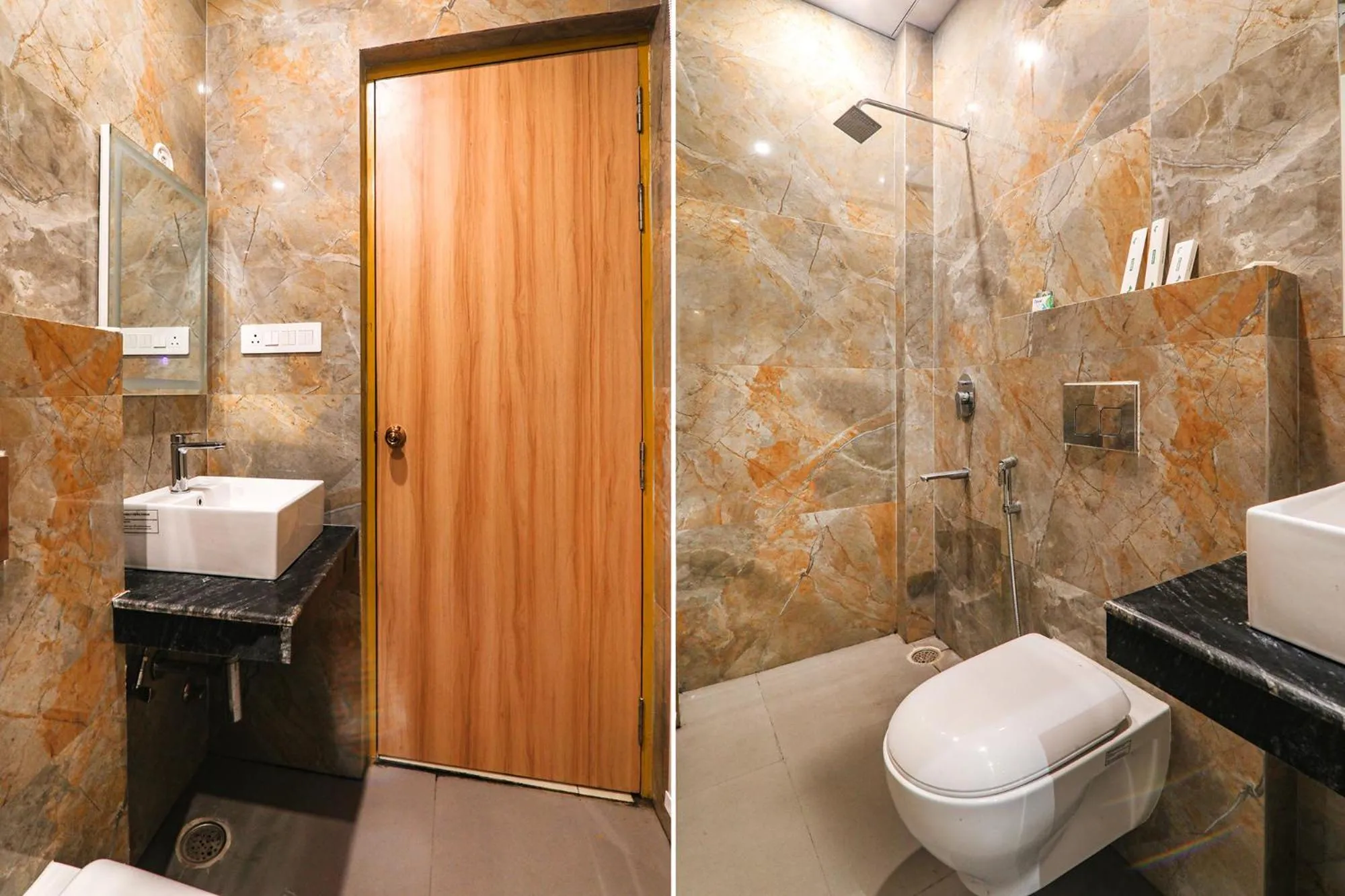 Bathroom in FabHotel Raj Palace