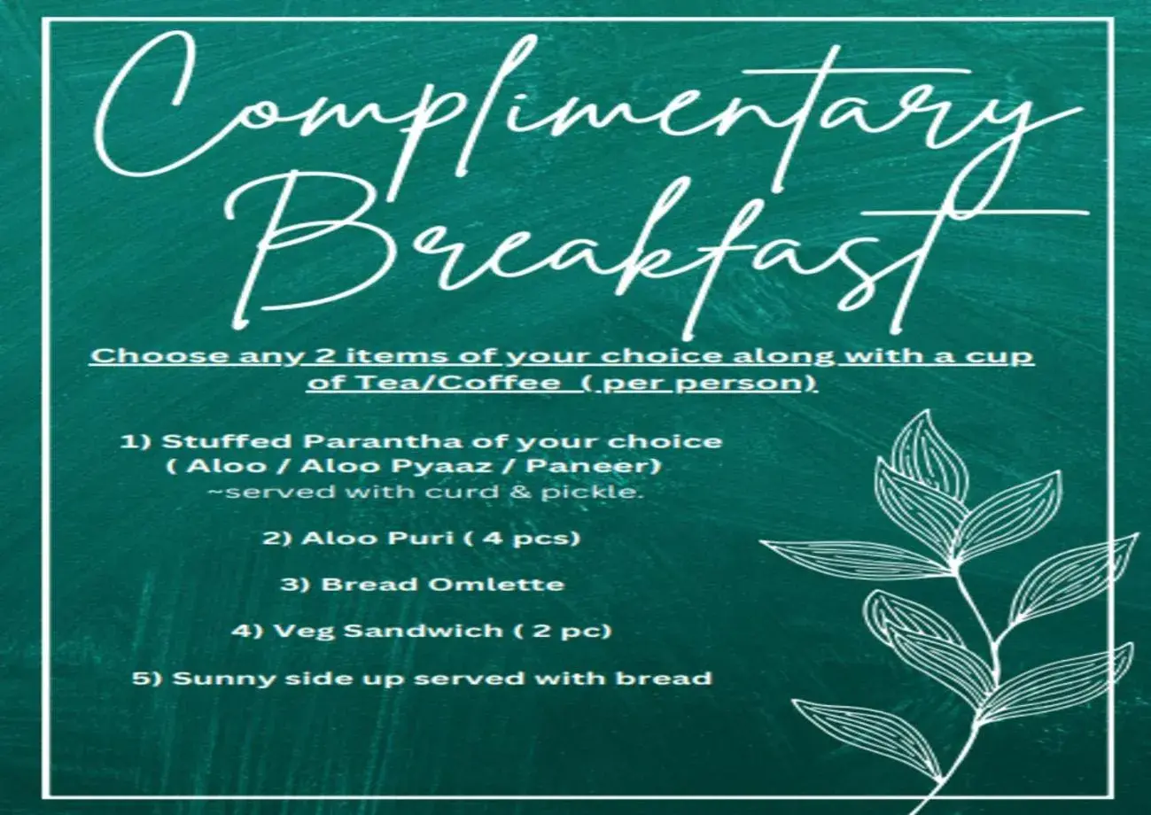 Breakfast in Saanjh Cottages Breakfast in Saanjh Cottages