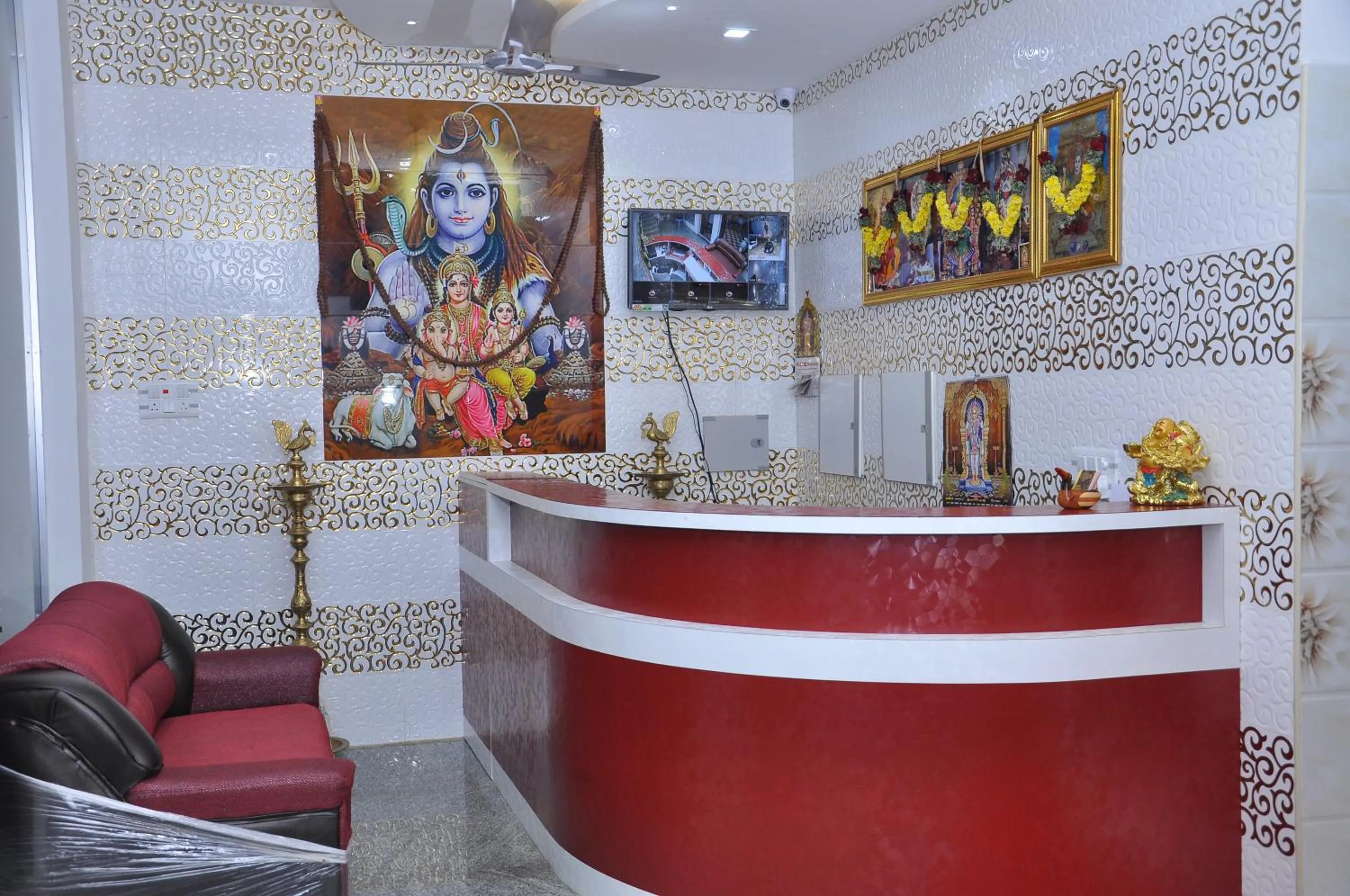 Lobby or reception in Amman Residency - Rameswaram
