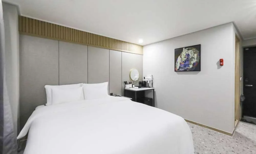 Bed in JECHEON No 25 HOTEL