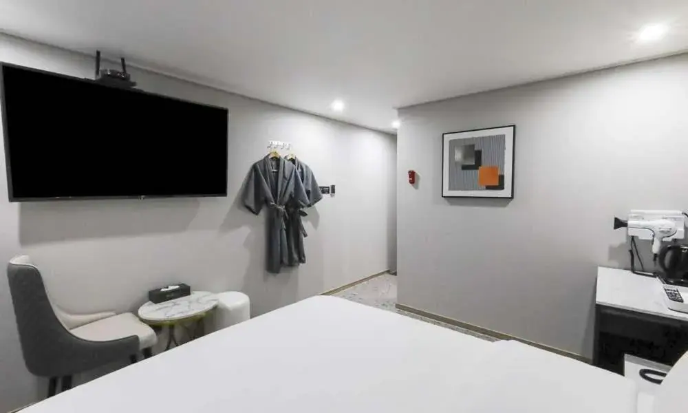 Bed in JECHEON No 25 HOTEL Bed in JECHEON No 25 HOTEL