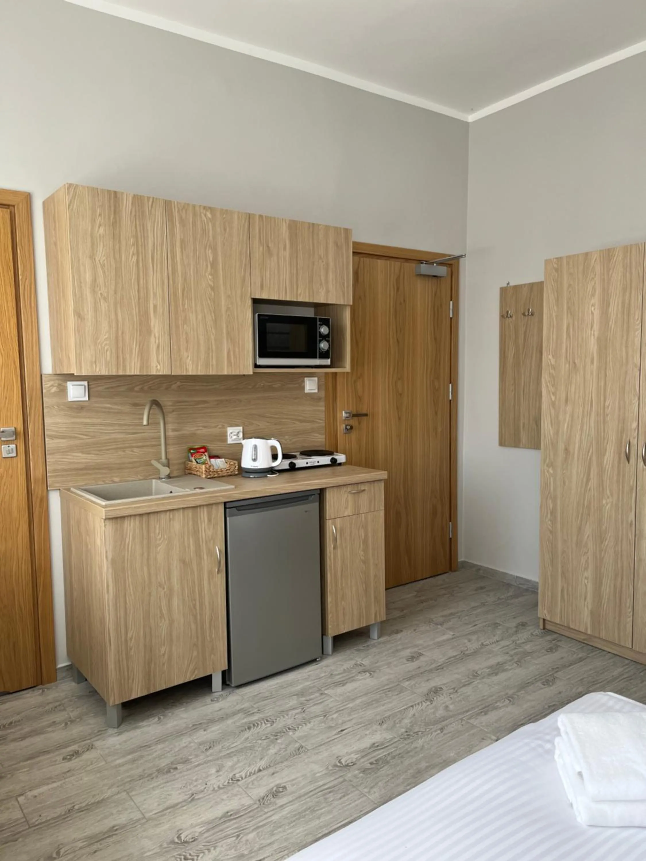 Kitchen or kitchenette in Apartamenty Wilczyńskiego