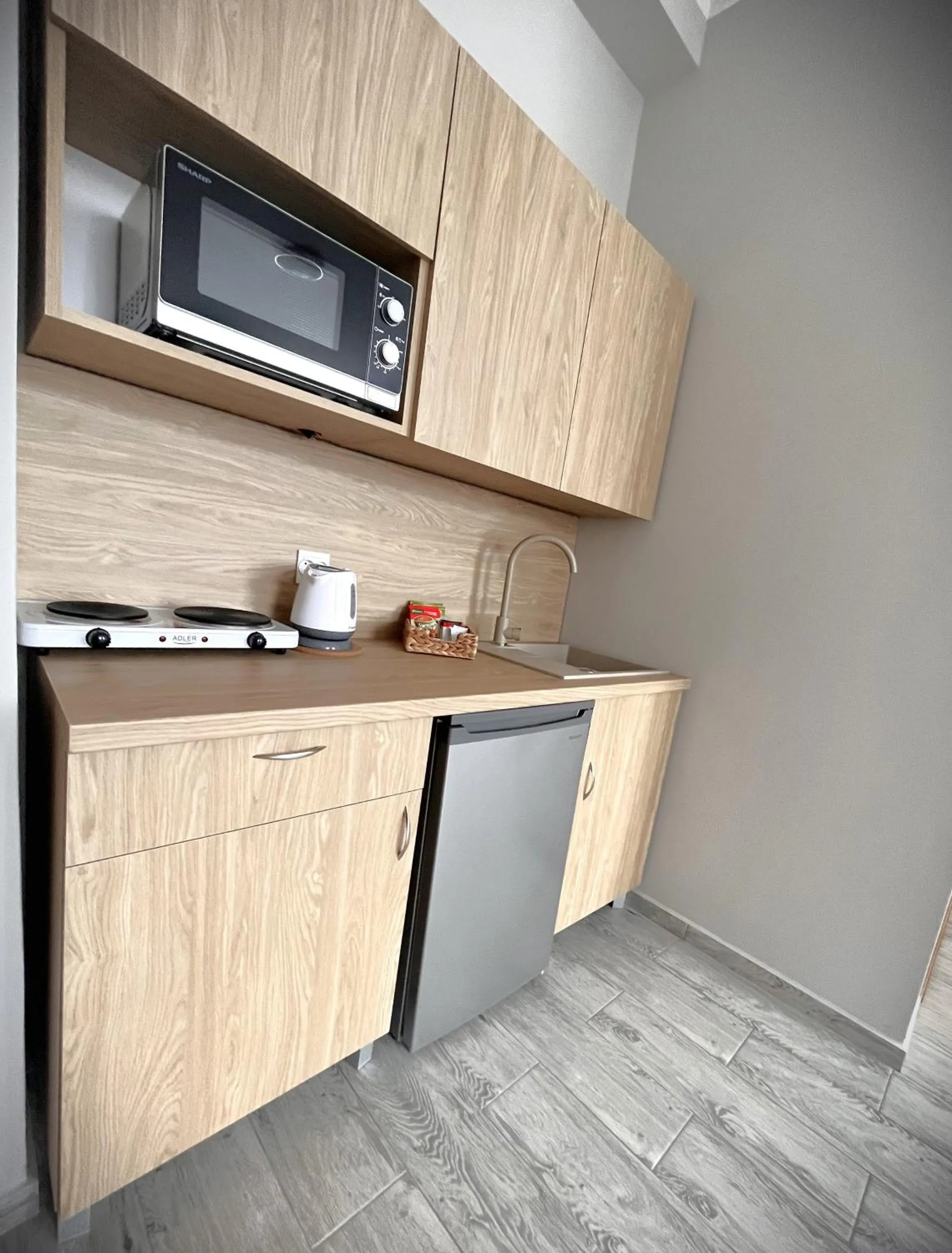 Kitchen or kitchenette in Apartamenty Wilczyńskiego