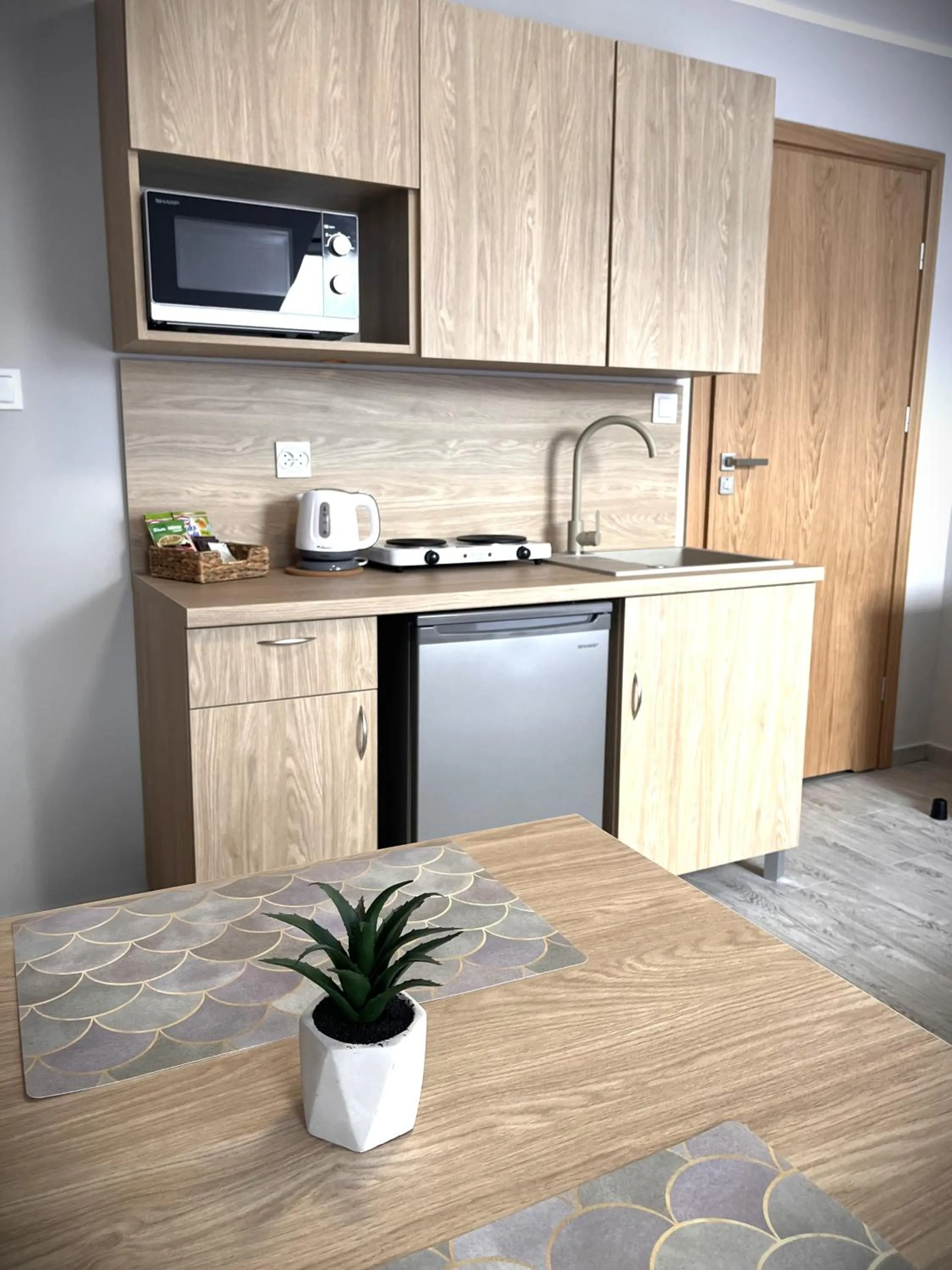 Coffee/tea facilities in Apartamenty Wilczyńskiego
