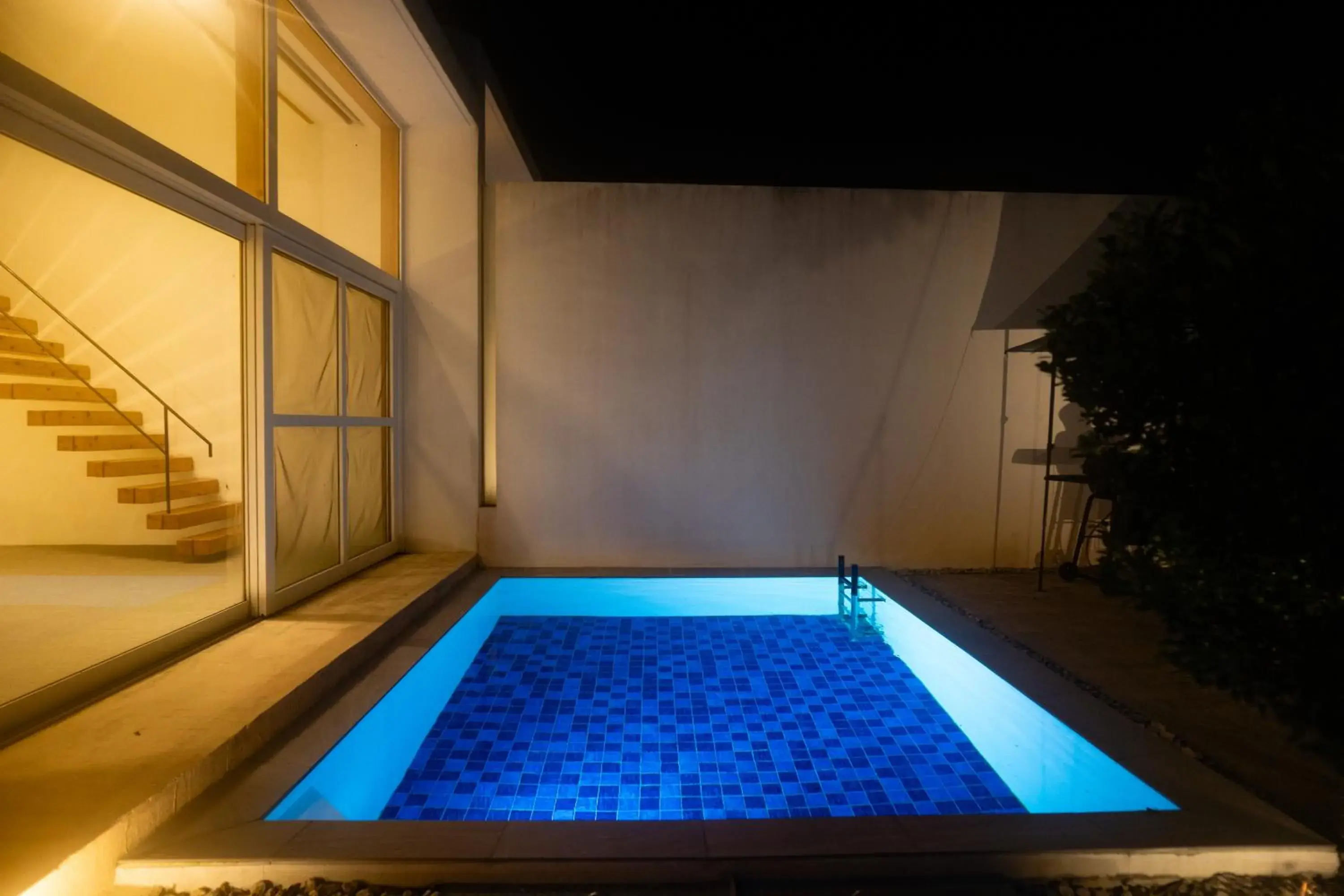 Pool view in Secret Villas by Relapool Pool view in Secret Villas by Relapool