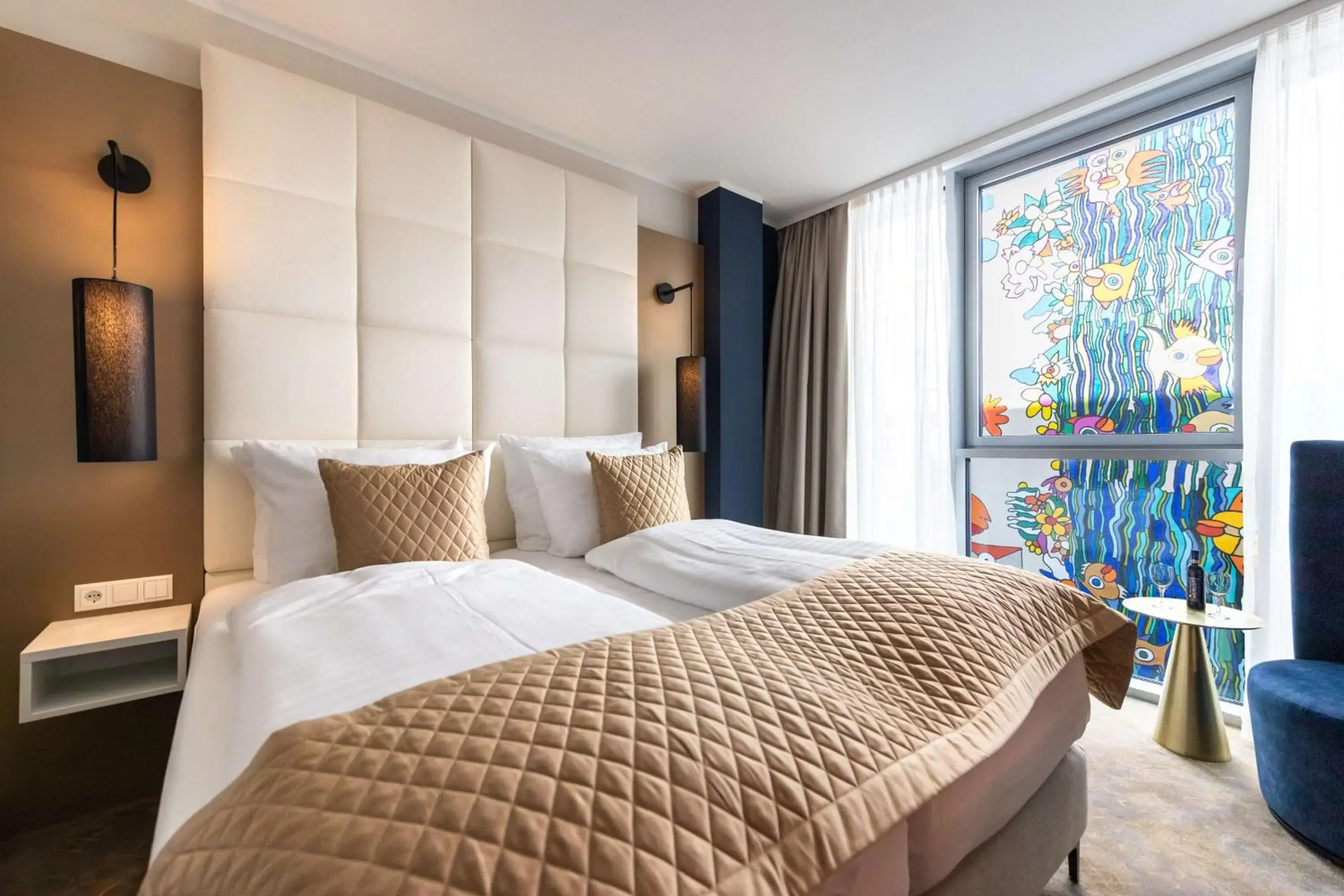 Bedroom, Bed in Best Western Premier Royal Blue - Adult only Bedroom, Bed in Best Western Premier Royal Blue - Adult only