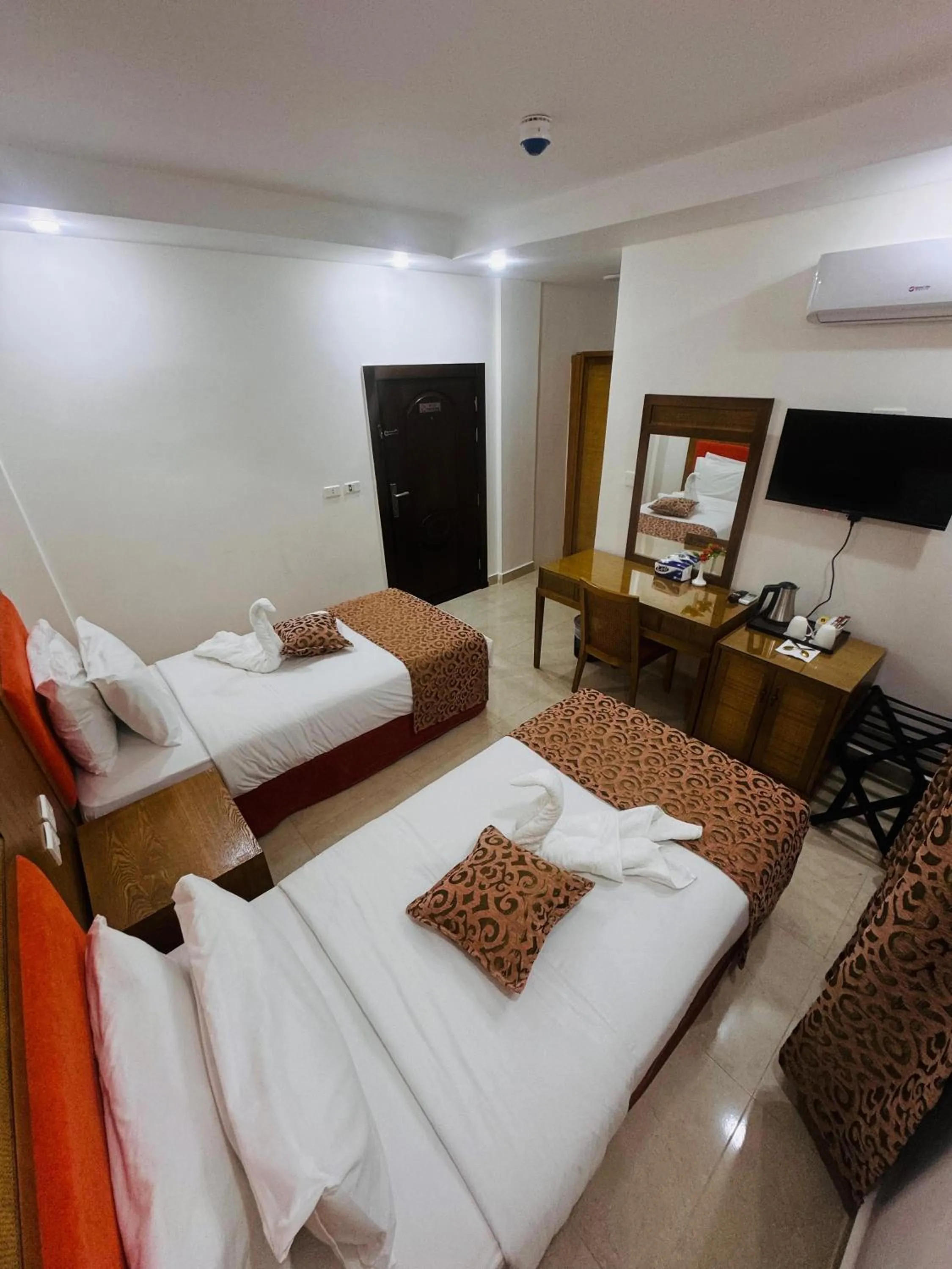 Bed in Marsa City Hotel