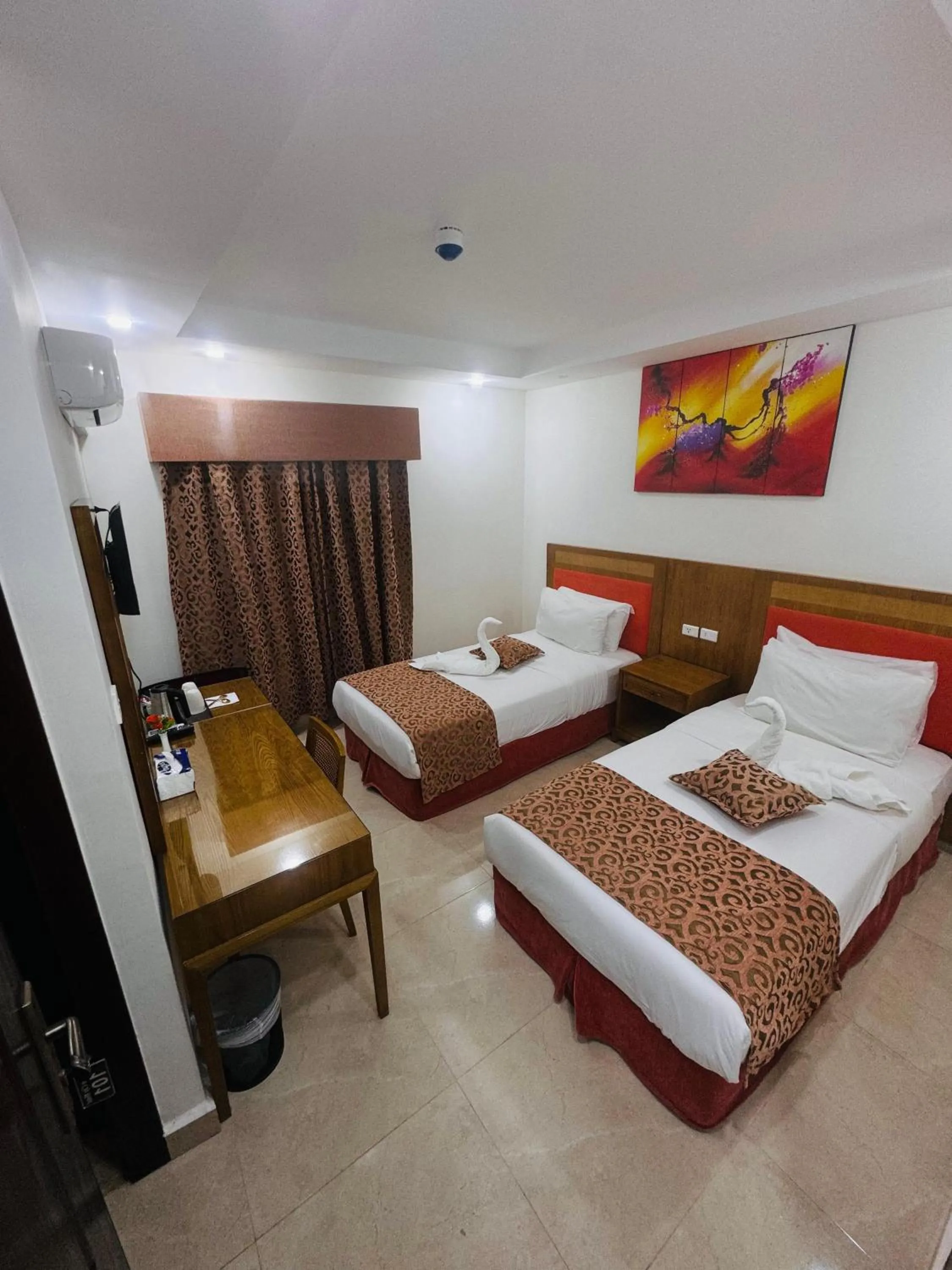 Bed in Marsa City Hotel