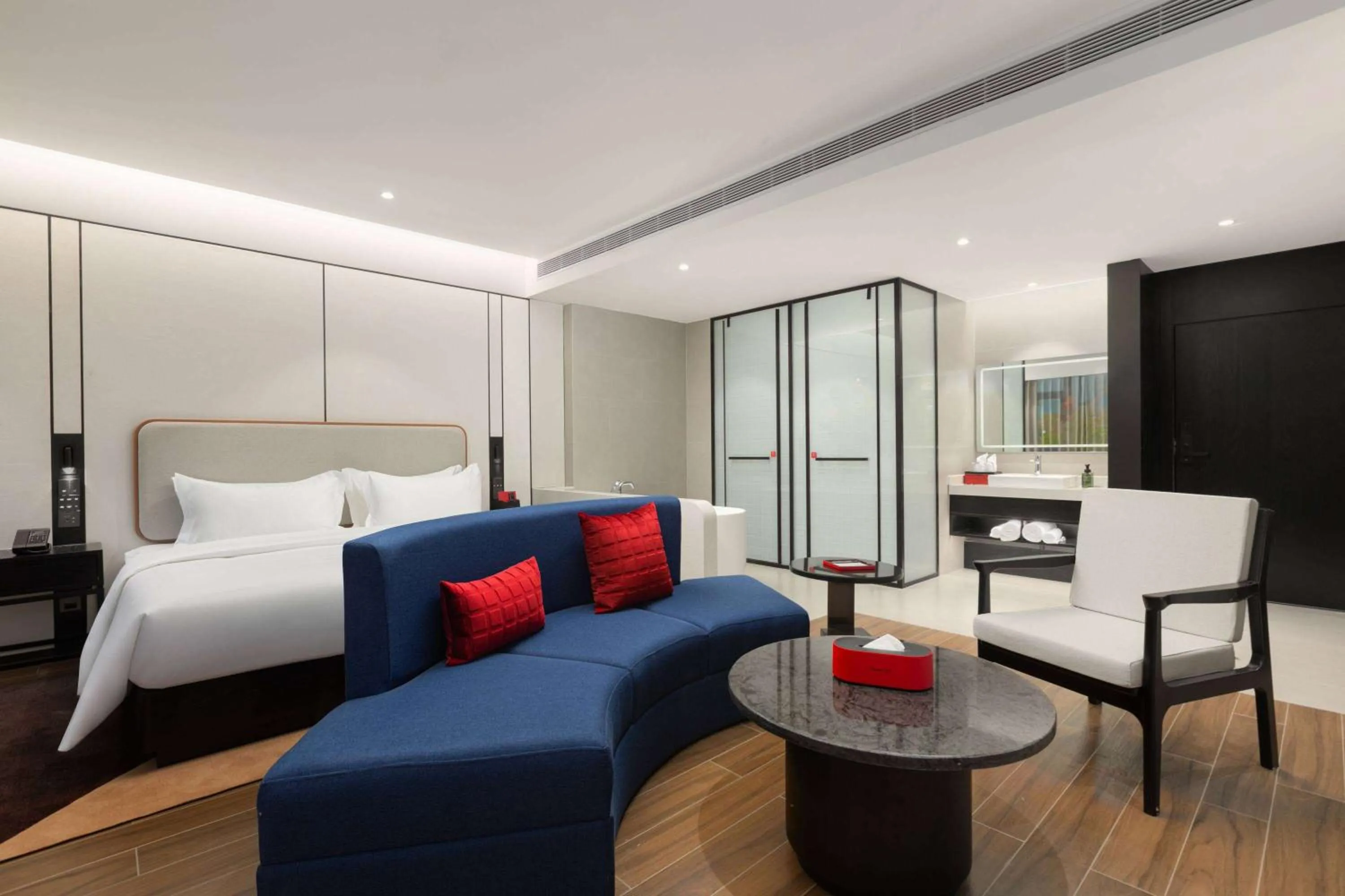 Photo of the whole room in Ramada by Wyndham Xishuangbanna Jinghong