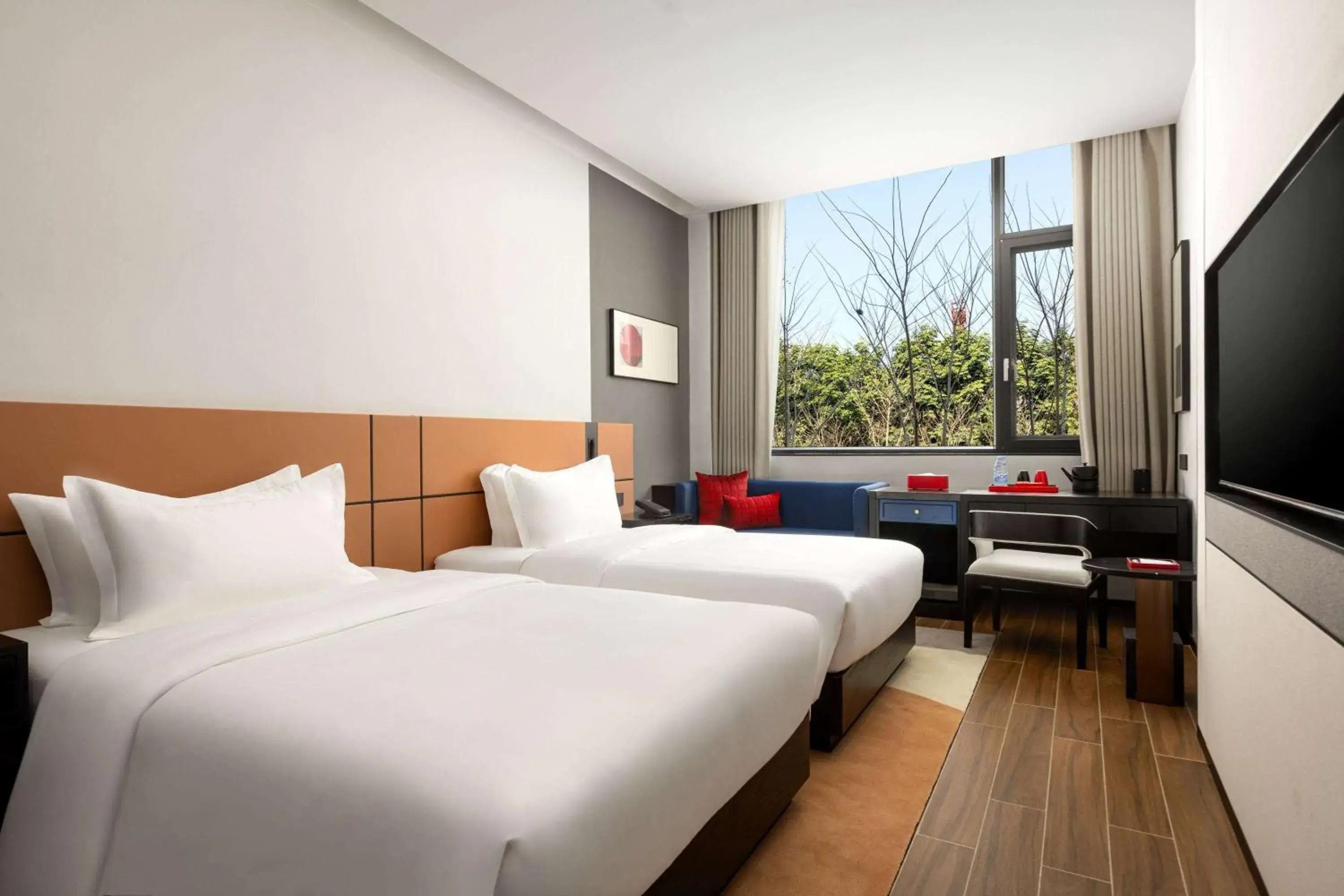 Photo of the whole room, Bed in Ramada by Wyndham Xishuangbanna Jinghong Photo of the whole room, Bed in Ramada by Wyndham Xishuangbanna Jinghong