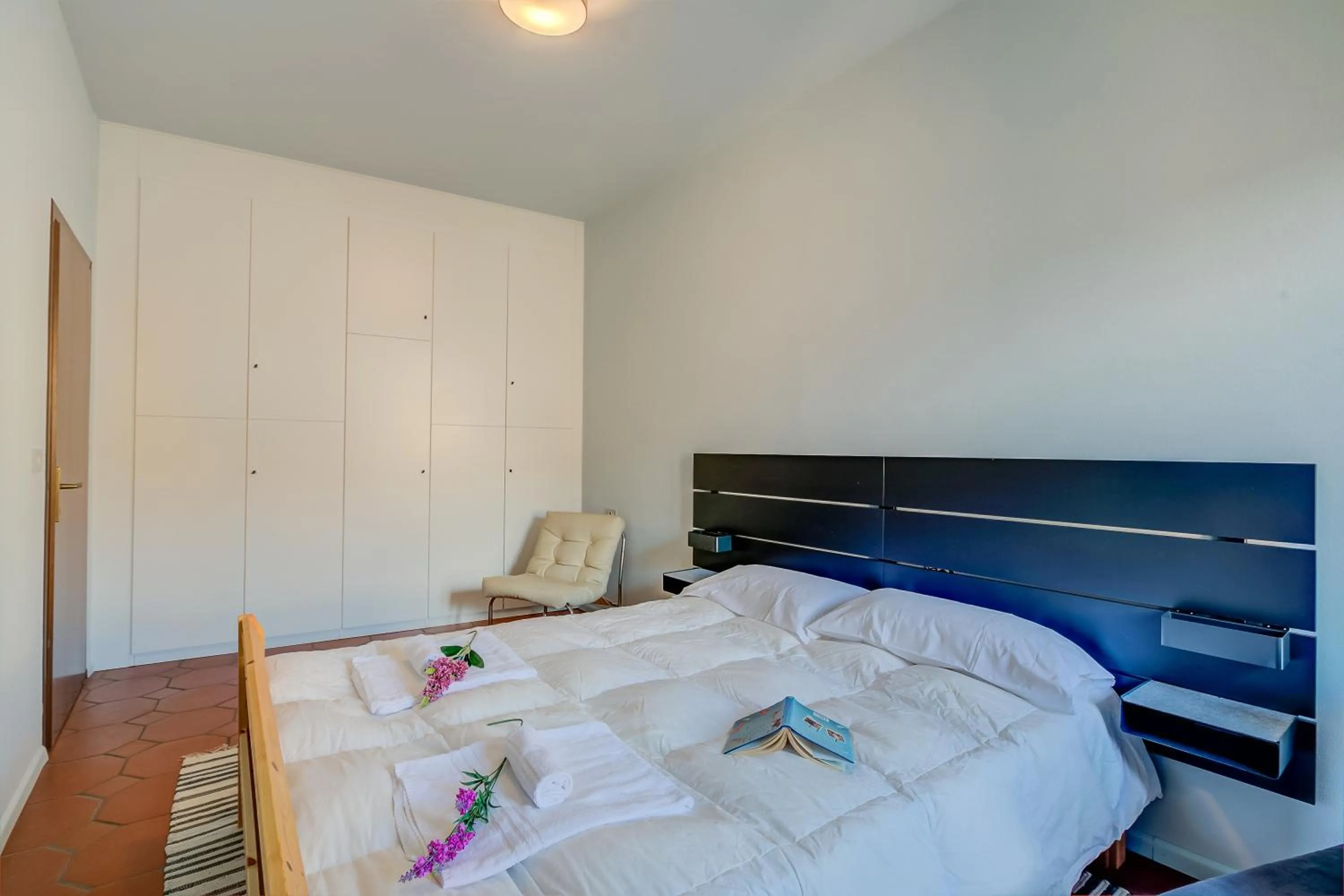 Bedroom, Bed in Casa Francesca - Happy Rentals