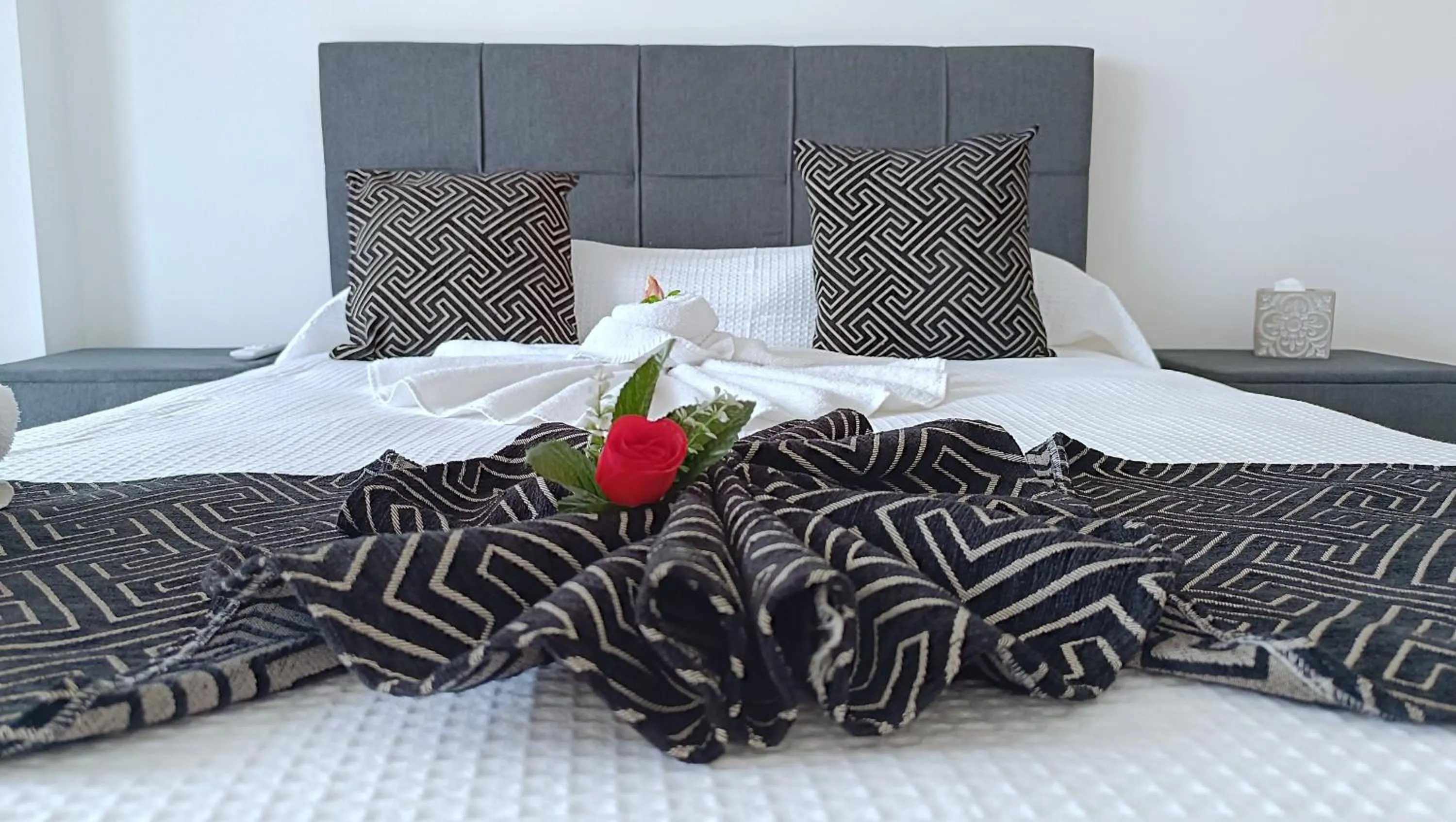 Bedroom, Bed in Larvella Estia Luxury Suites