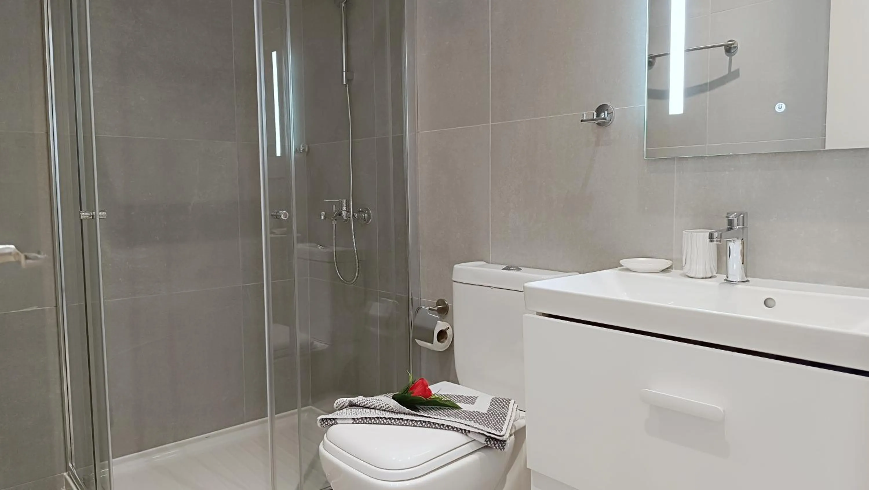 Bathroom in Larvella Estia Luxury Suites