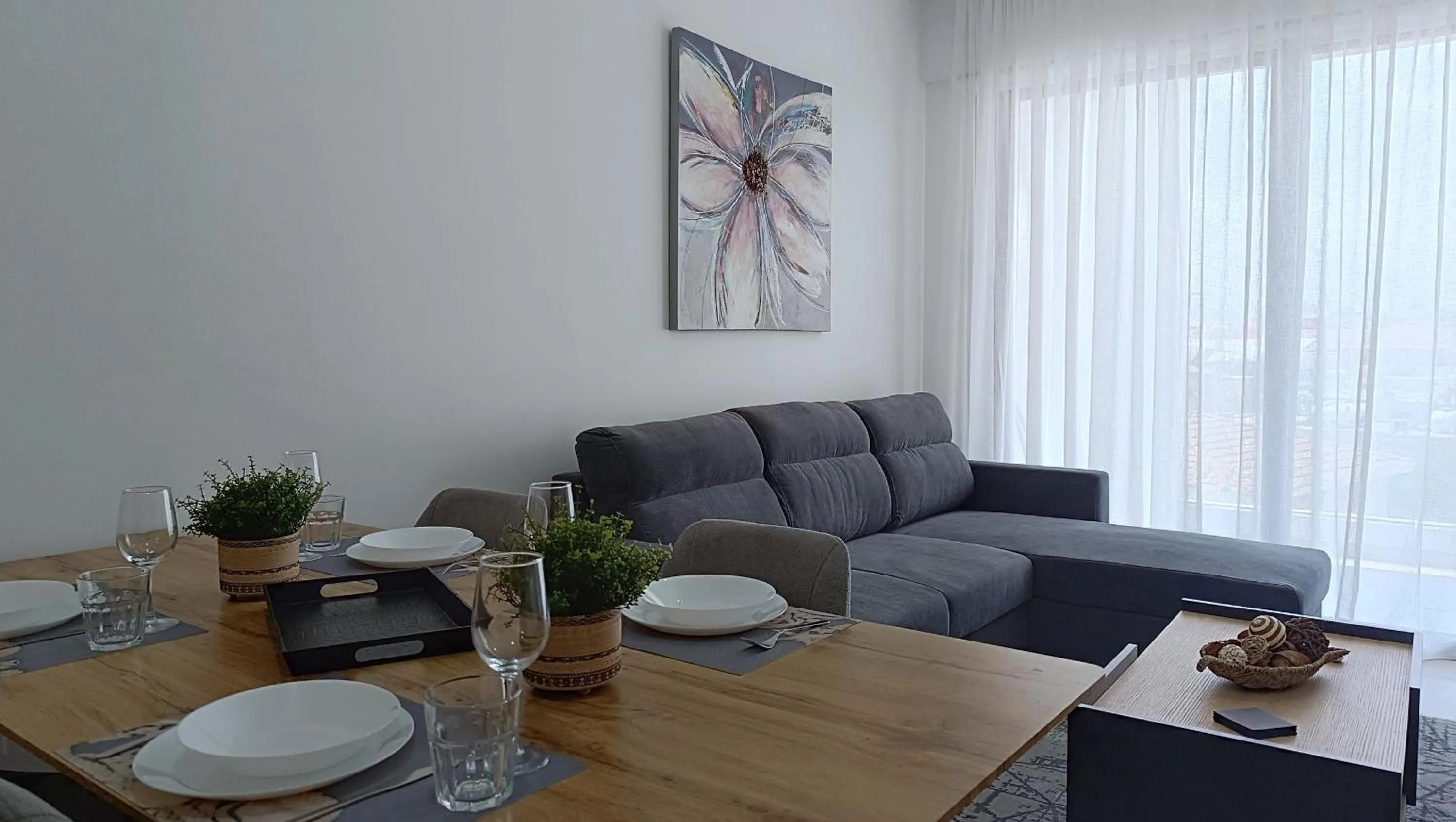 Living room in Larvella Estia Luxury Suites
