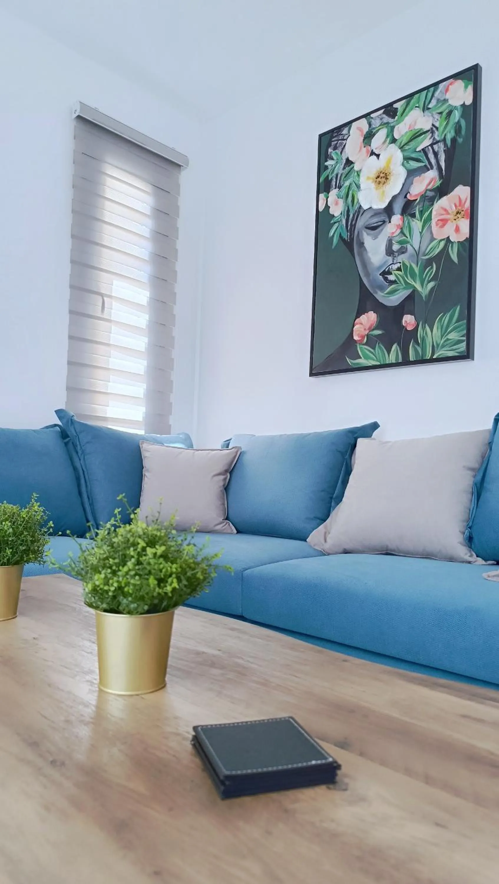 Living room in Larvella Estia Luxury Suites