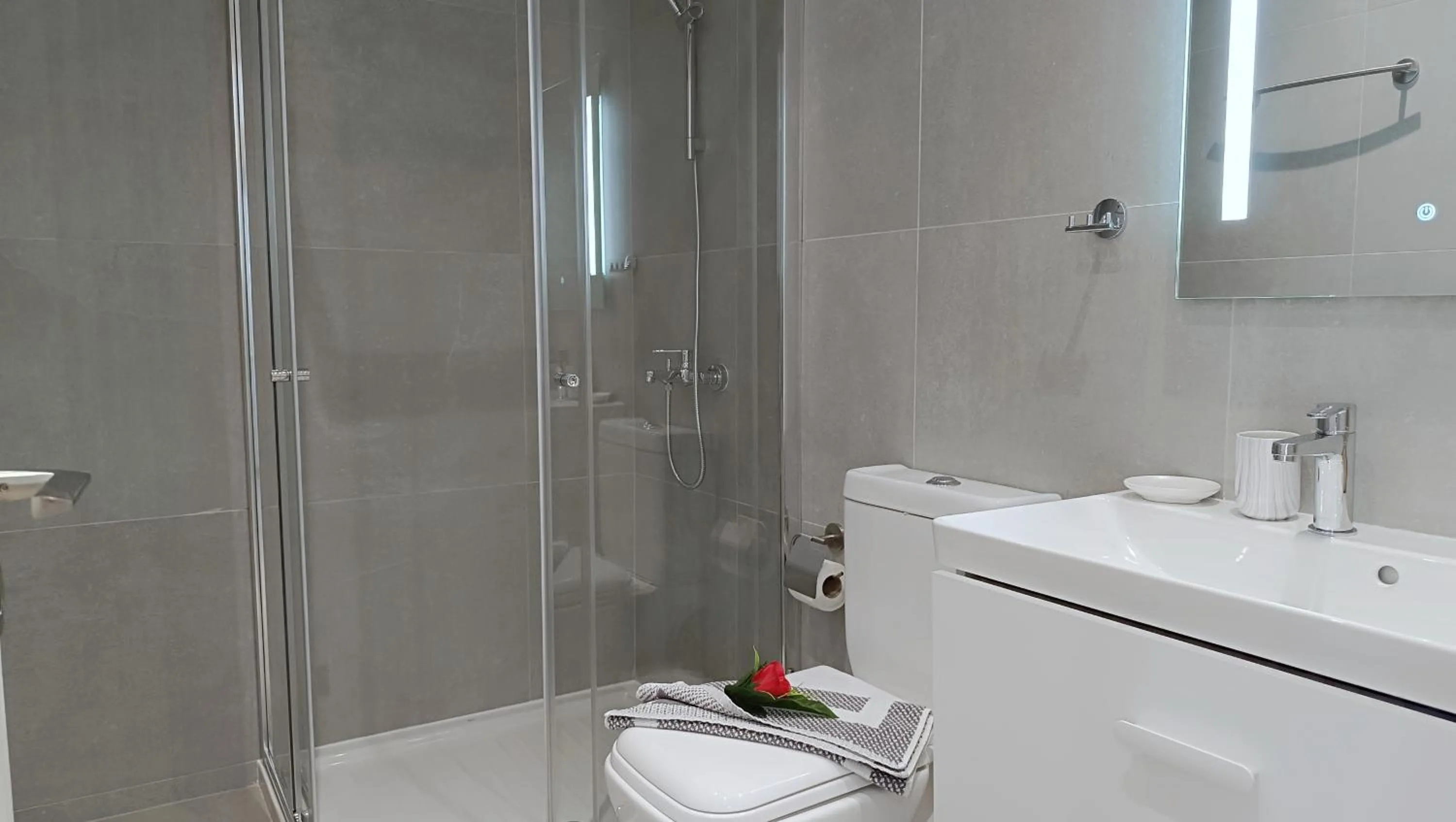 Bathroom in Larvella Estia Luxury Suites