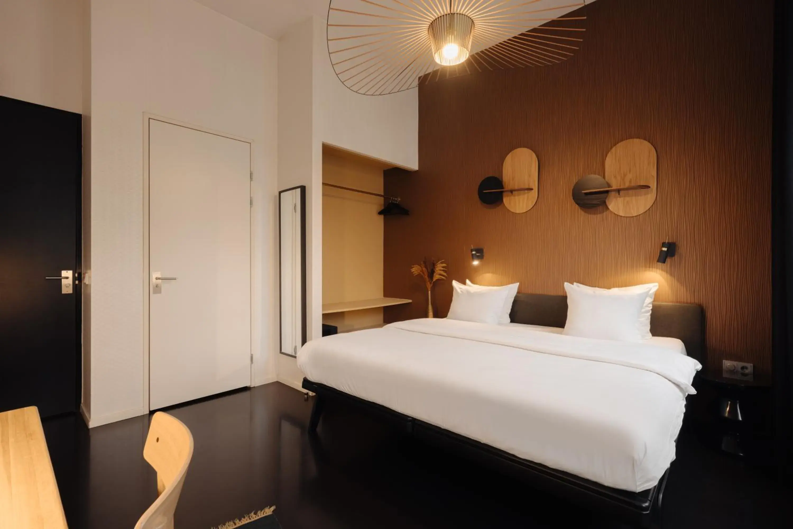 Bed in Hotel V Frederiksplein Bed in Hotel V Frederiksplein