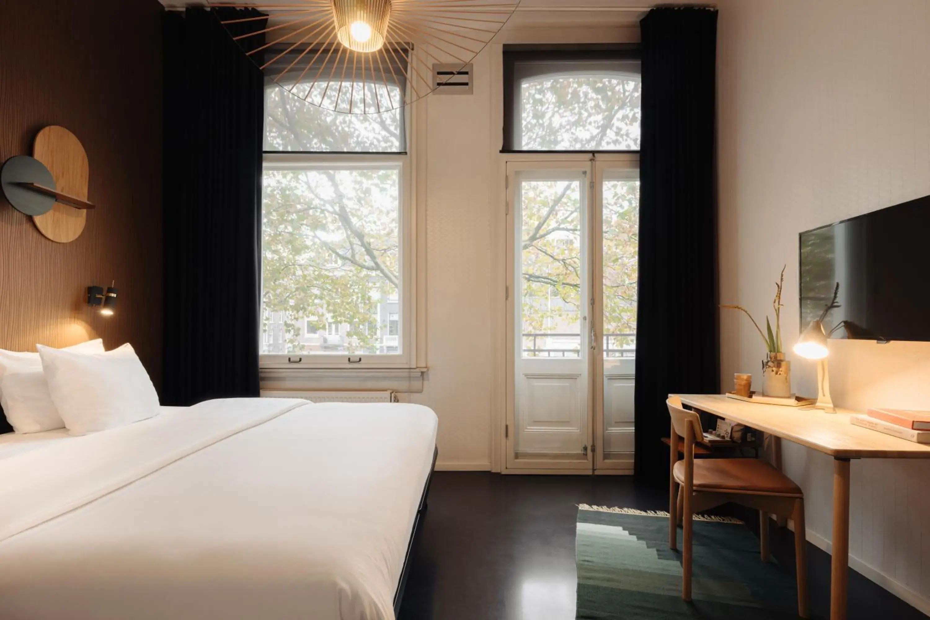 Bed in Hotel V Frederiksplein Bed in Hotel V Frederiksplein