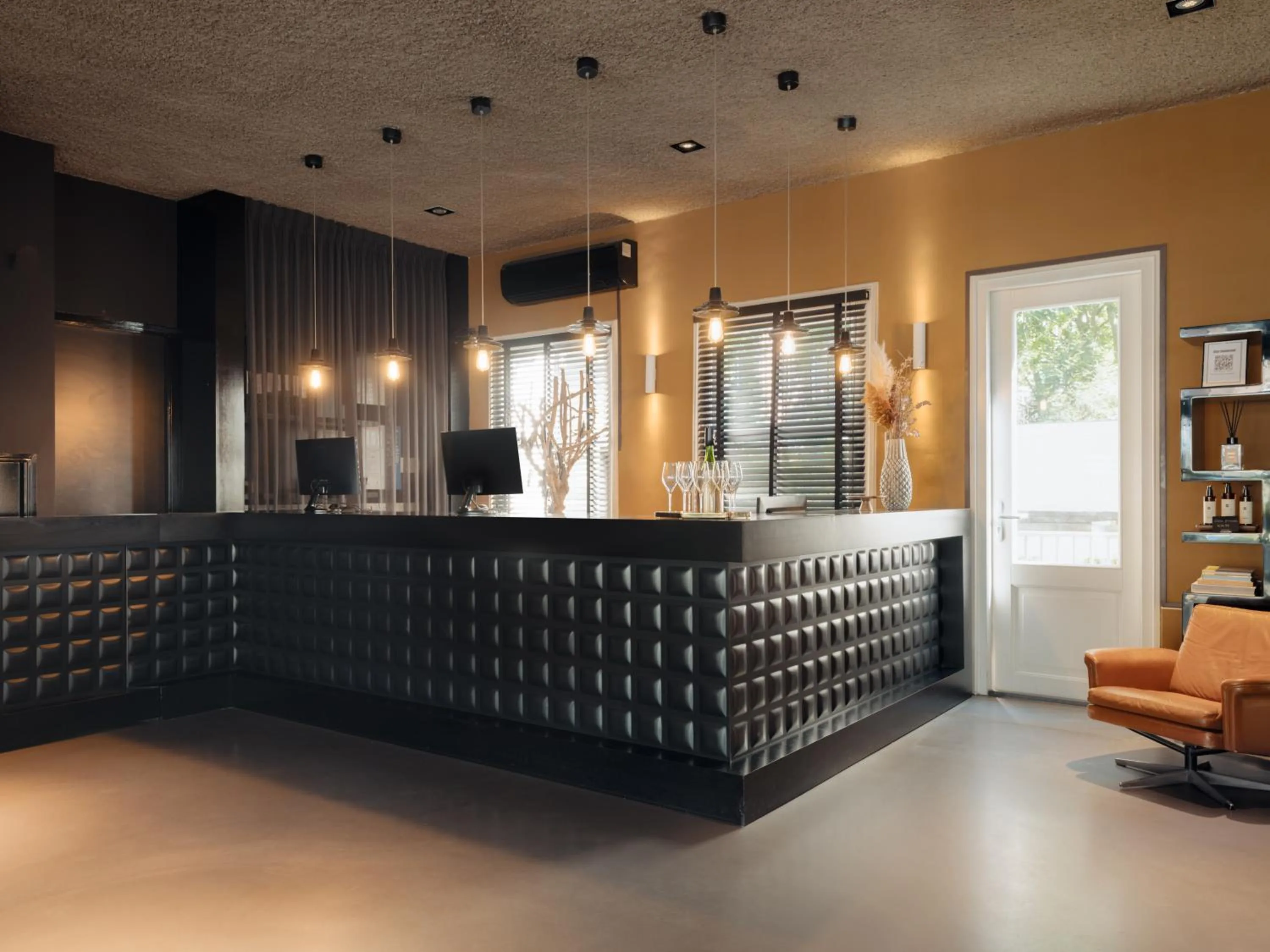 Lobby or reception in Hotel V Frederiksplein