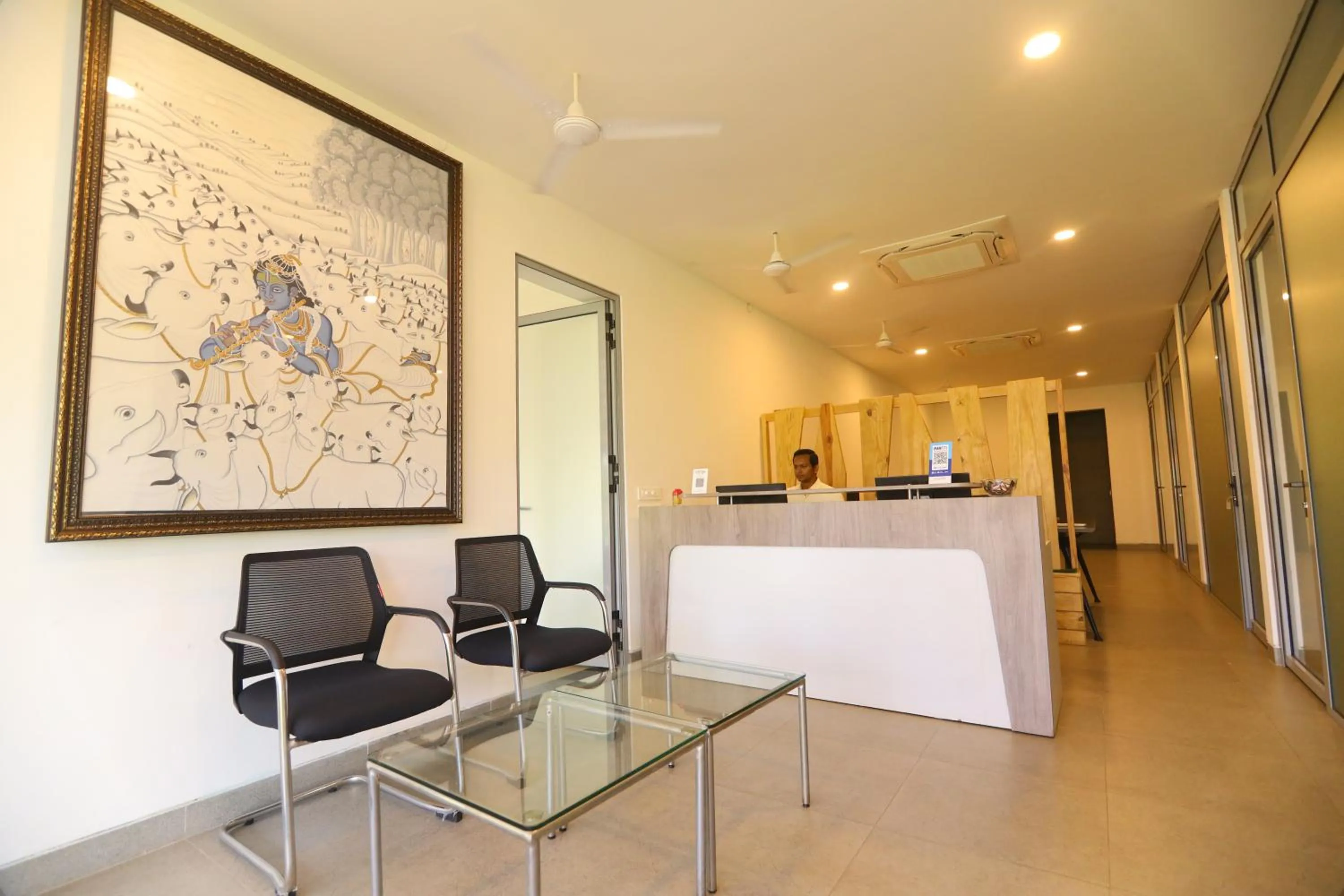 Lobby or reception in LA PALMERA