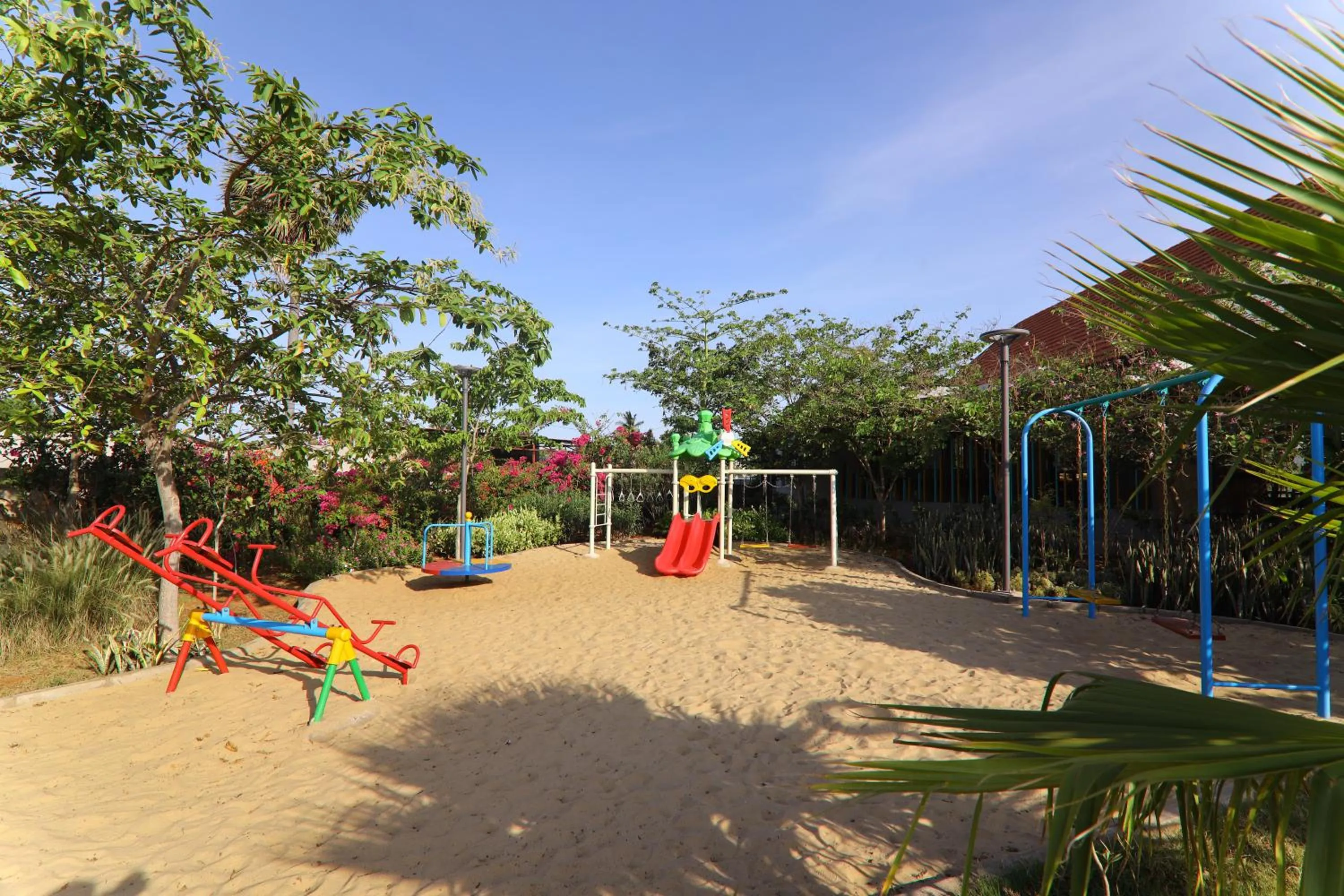 Children play ground in LA PALMERA