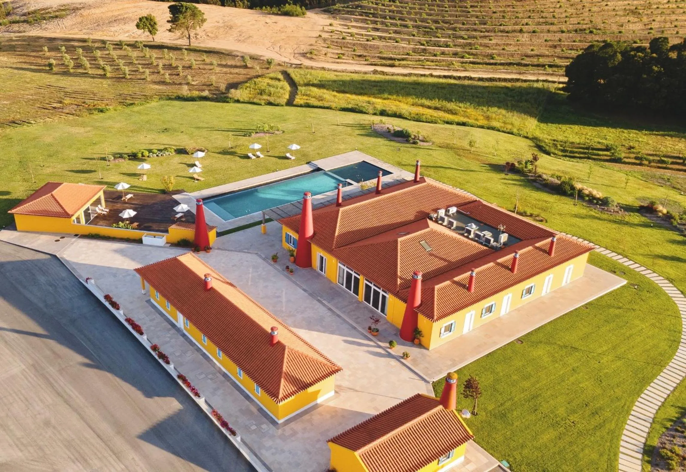 Bird's eye view in Resort Rural Quinta do Carrascal