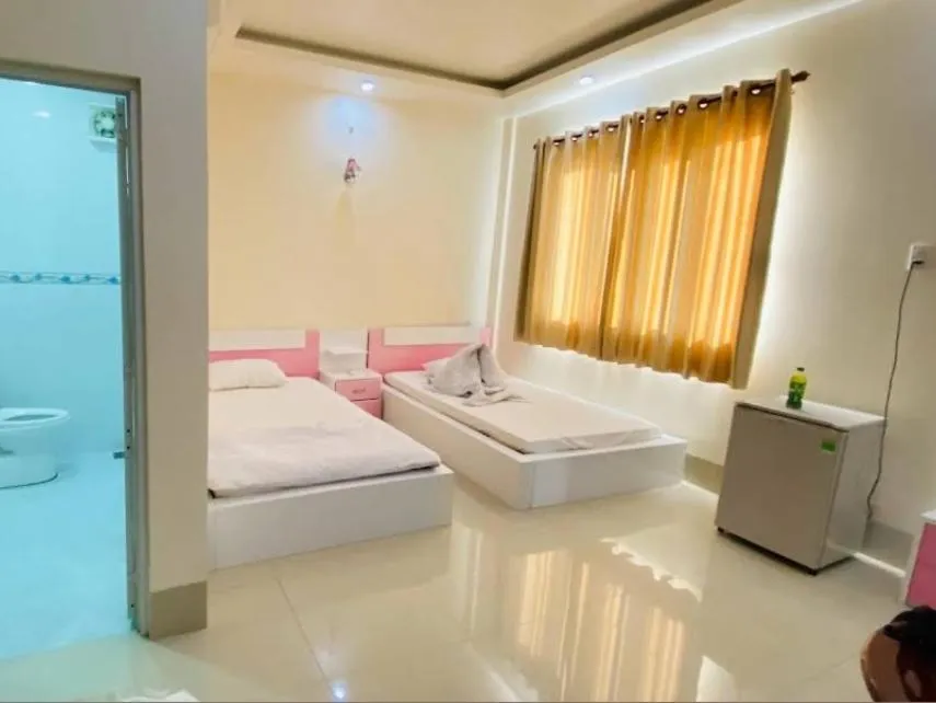 Bed in Sao Mai An Giang Hotel