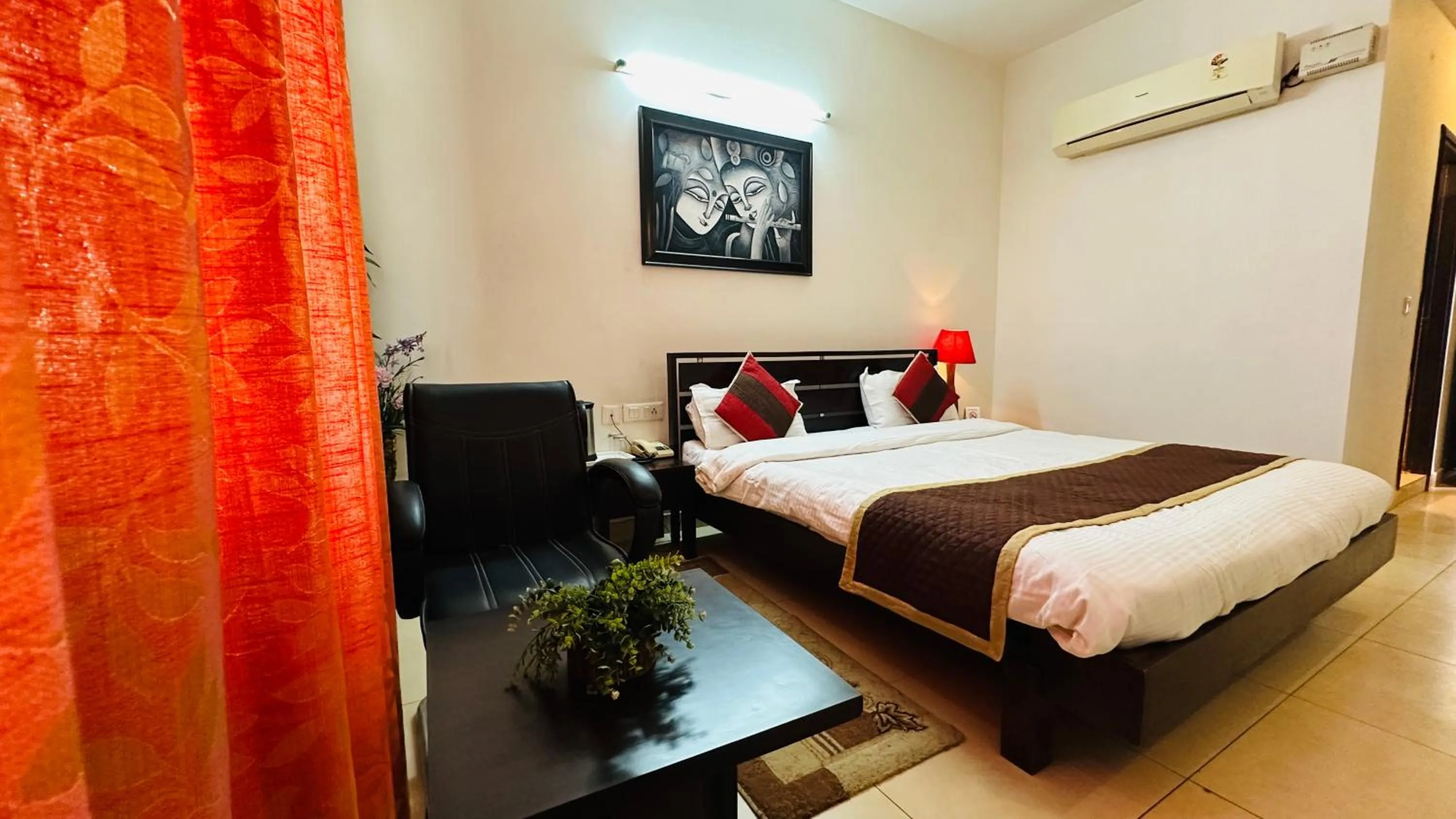 Bed in Hotel Hari Villa