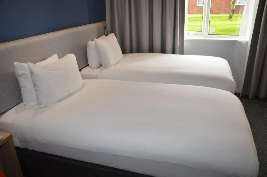 Bed in Holiday Inn Express Canterbury by IHG Bed in Holiday Inn Express Canterbury by IHG