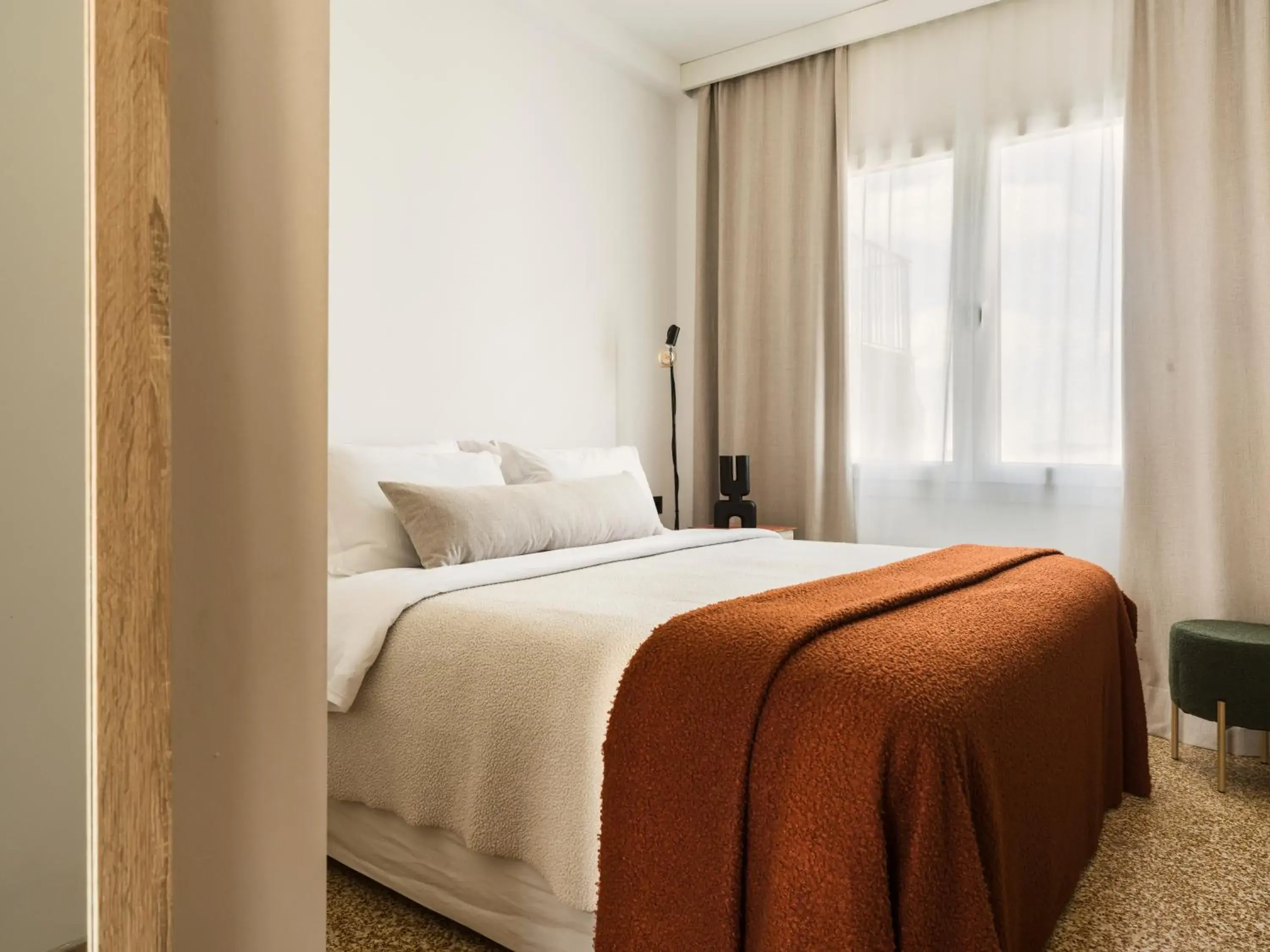 Bed in Anasa Hotel Athens Bed in Anasa Hotel Athens