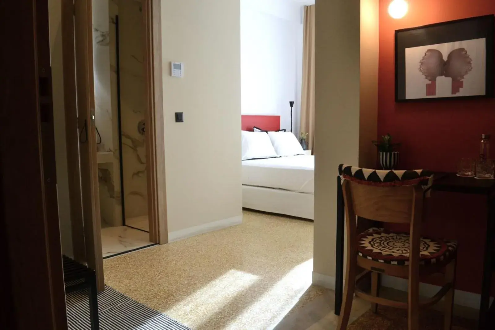 Bed in Anasa Hotel Athens Bed in Anasa Hotel Athens