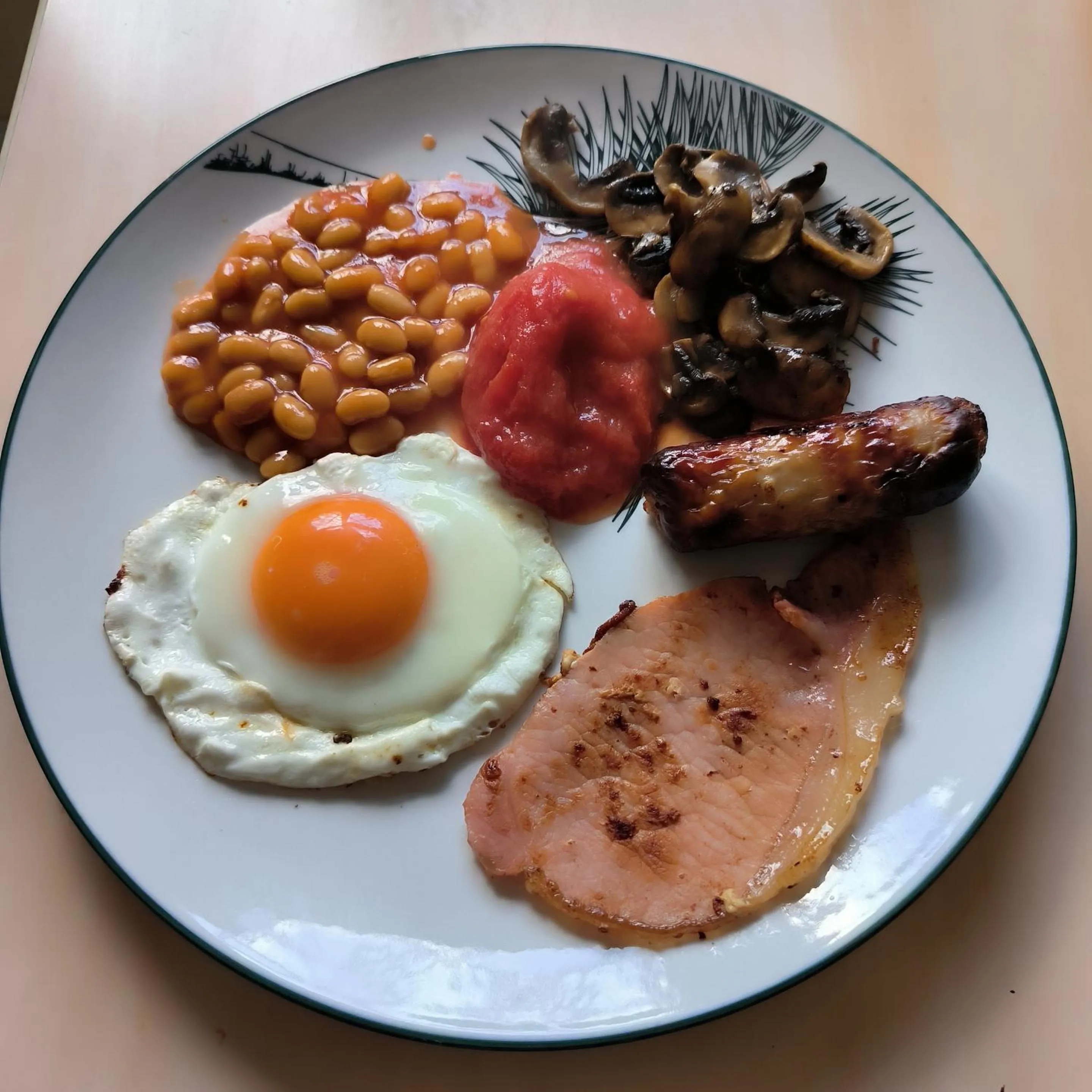 Breakfast in Meadow Rise Guest House
