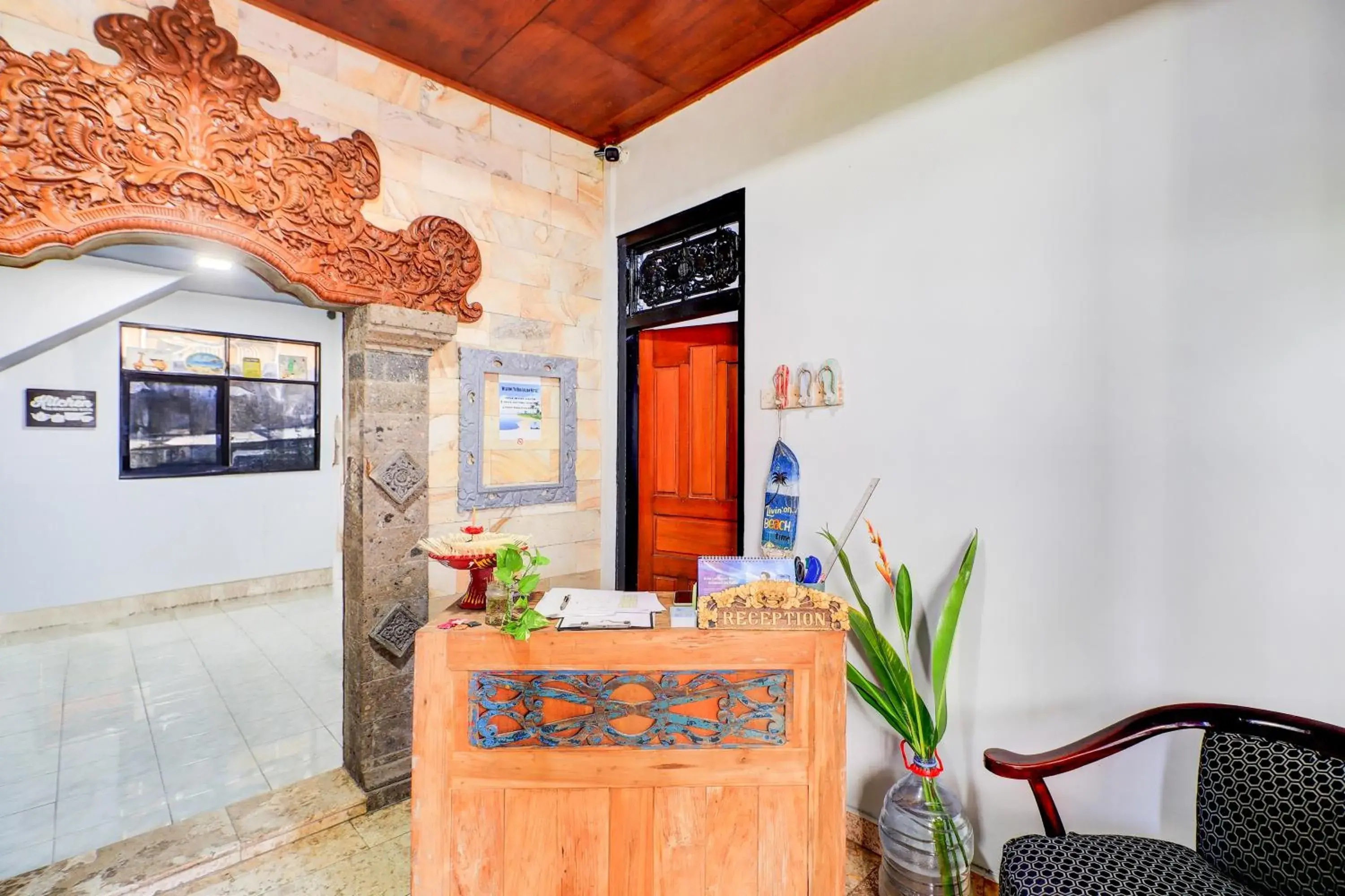 Lobby or reception in Collection O Legian Near Legian Beach Lobby or reception in Collection O Legian Near Legian Beach