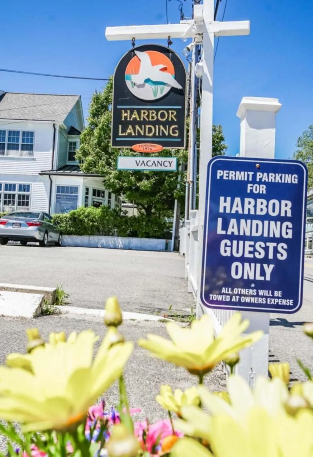 Property logo or sign in Harbor Landing Resort