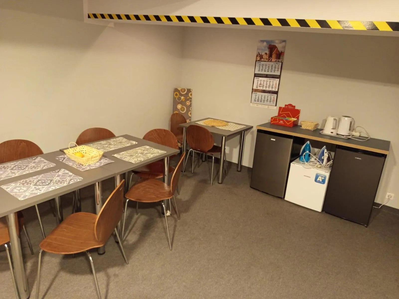 Coffee/tea facilities in Hostel Rakietka