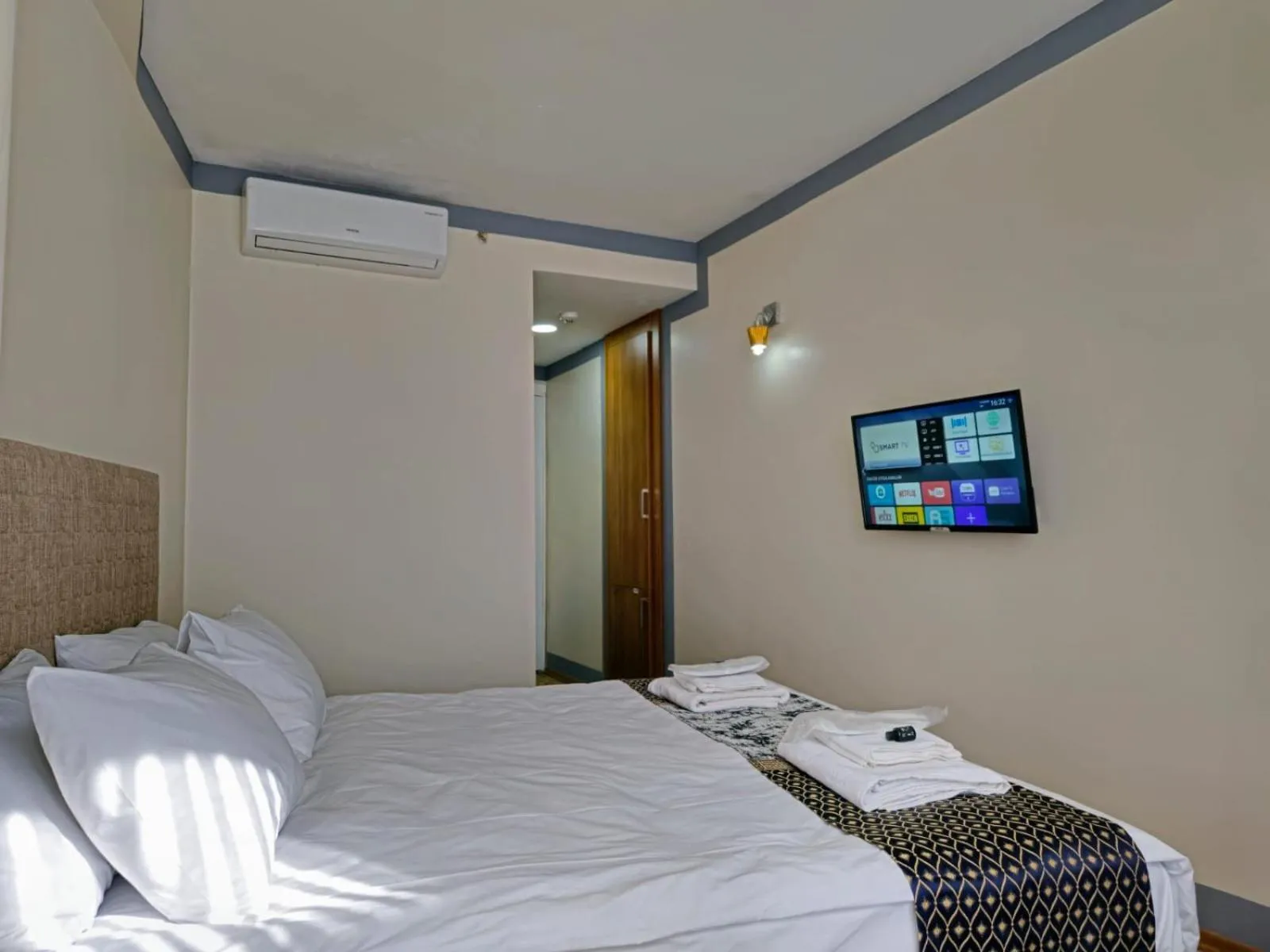 Bed in Uyu Room Adana Hotel