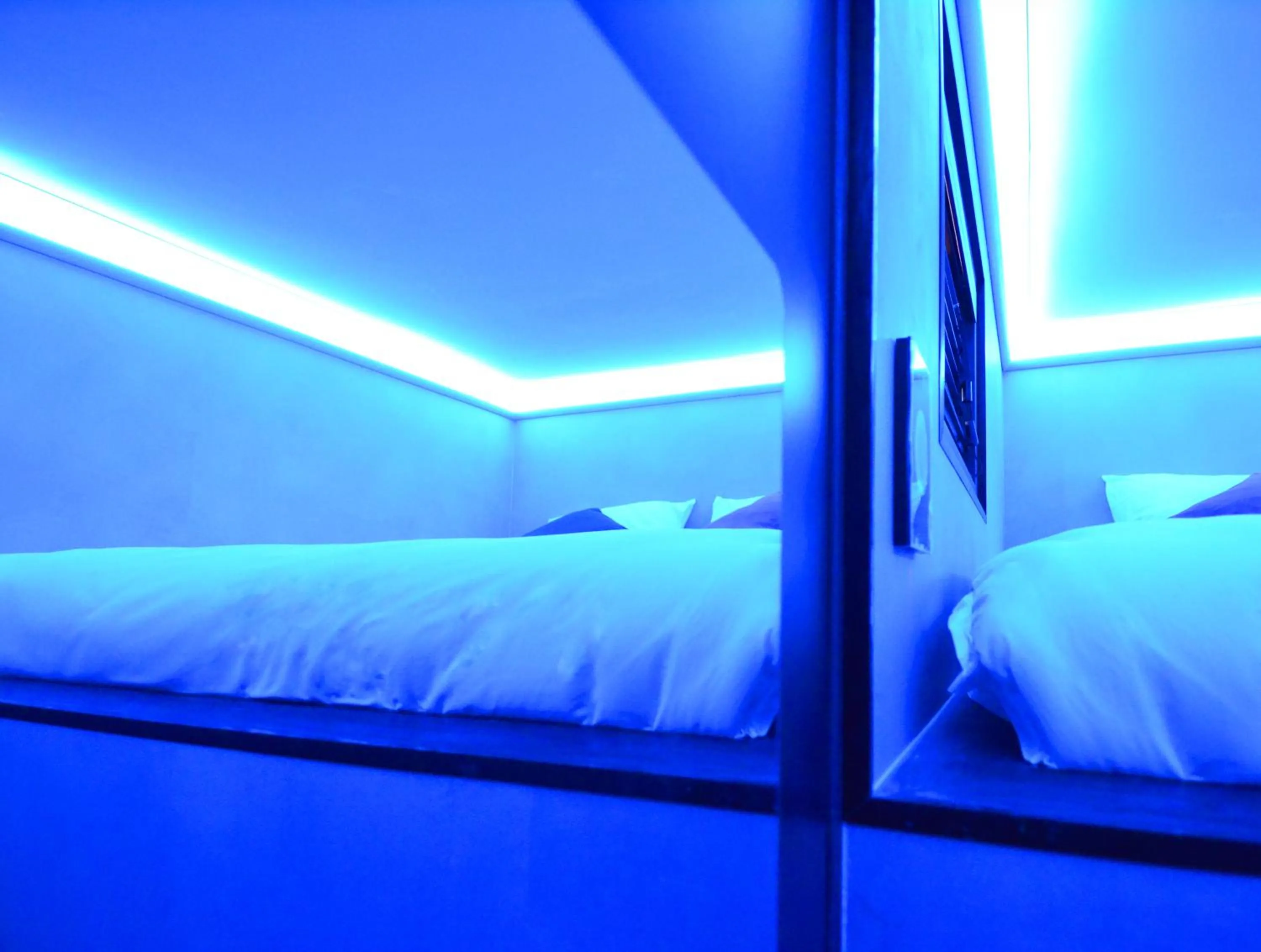 Bed in The Hyve Capsule hostel Amsterdam
