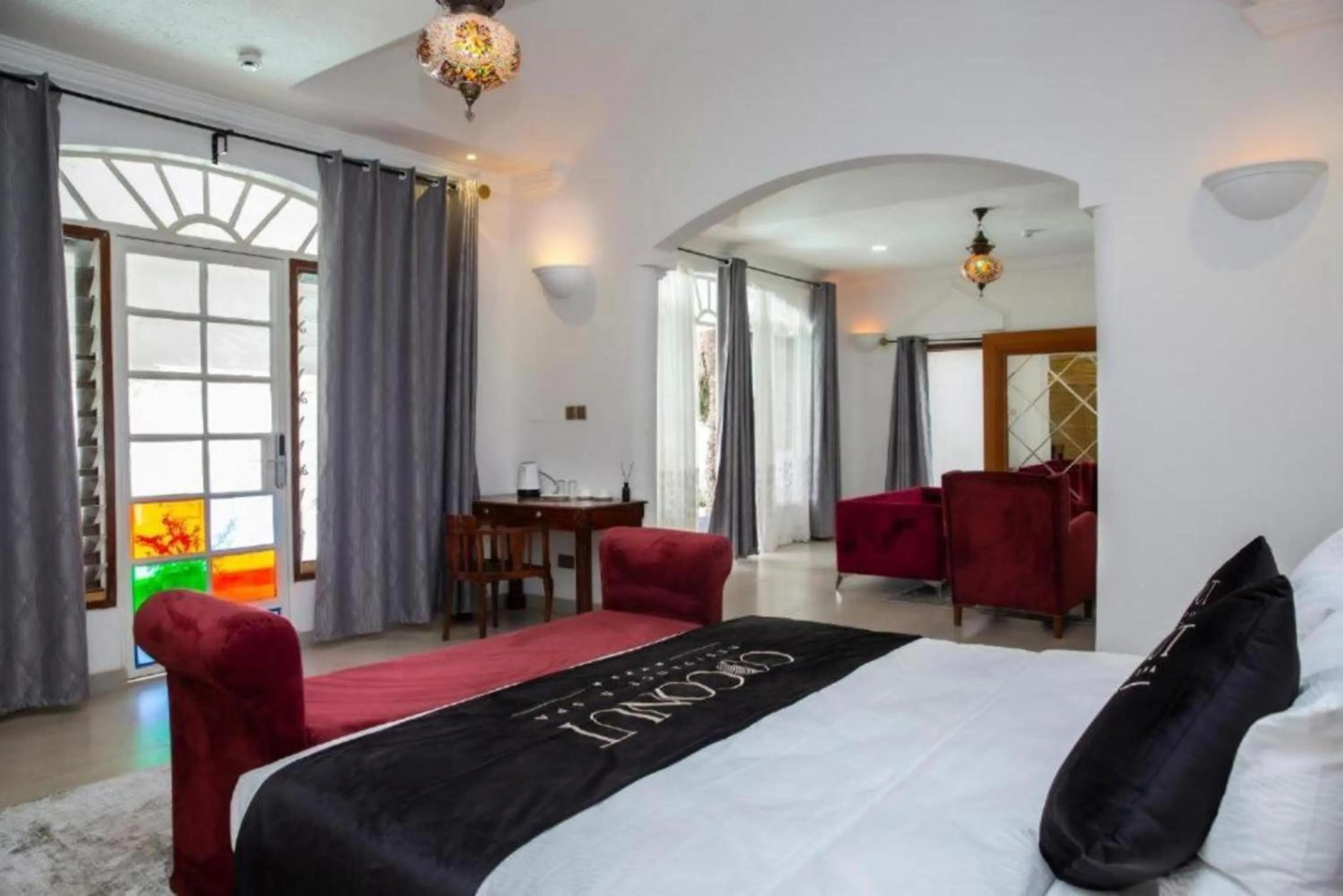 Property building, Bed in Coconut Residence & Spa