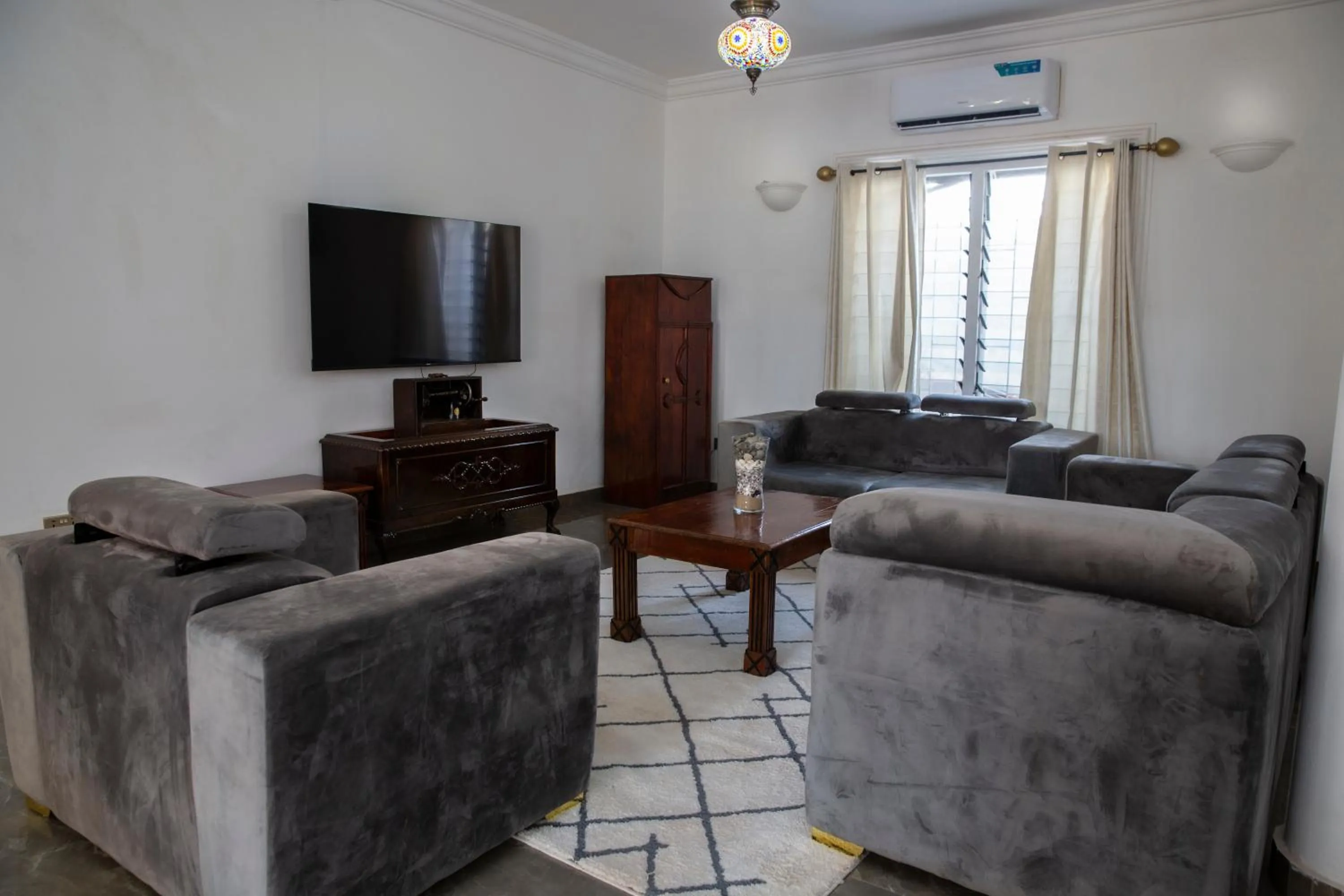 Seating area in Coconut Residence & Spa