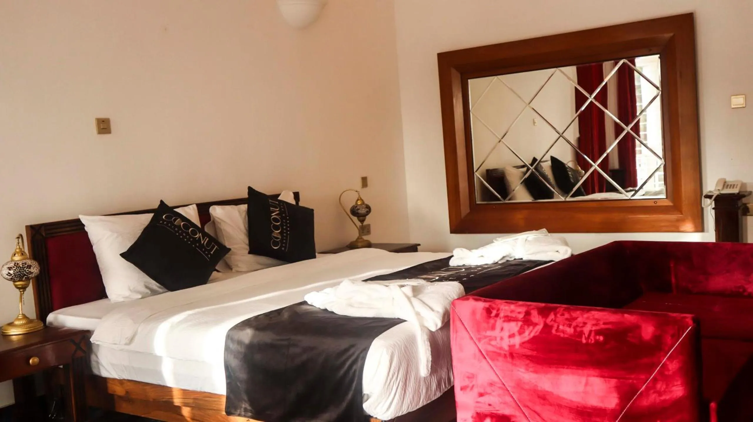 Bed in Coconut Residence & Spa