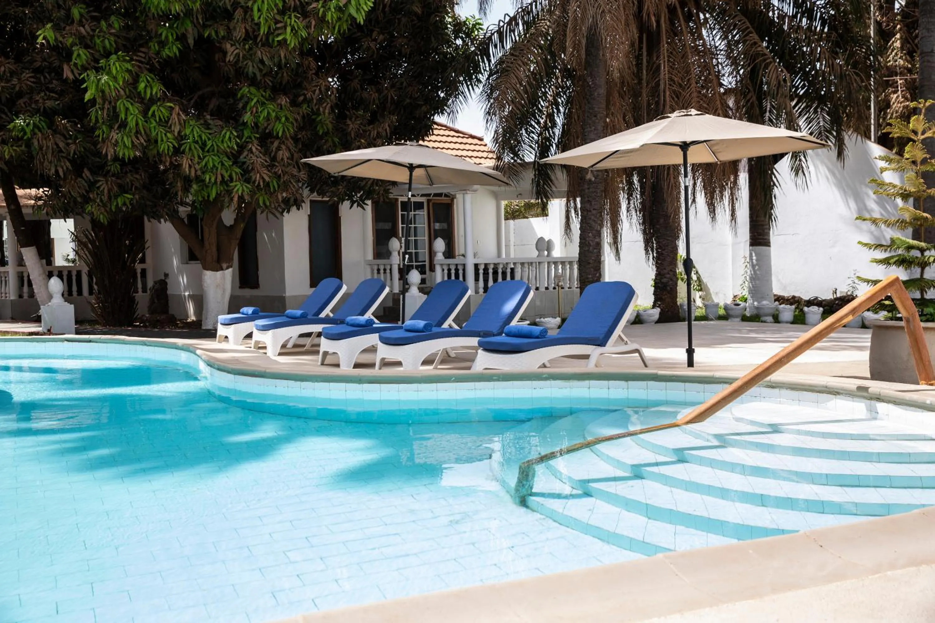 Swimming pool in Coconut Residence & Spa