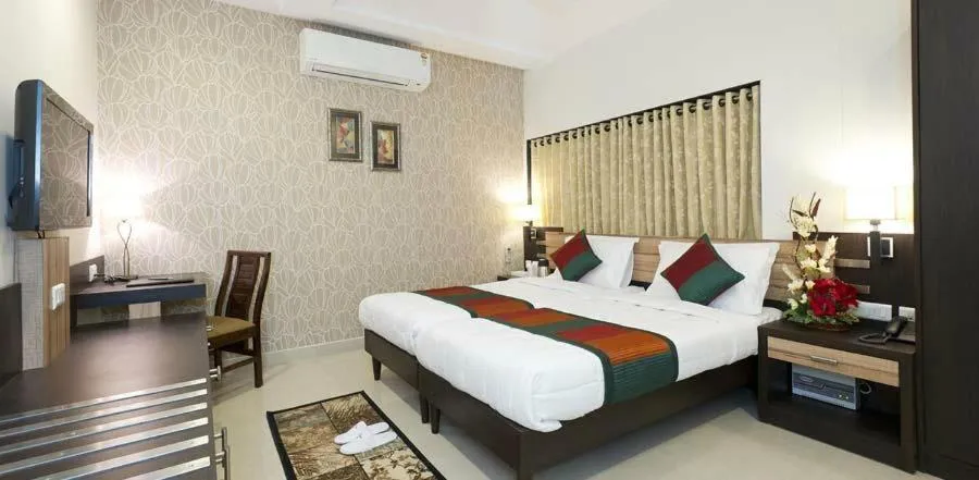 Bedroom in Hotel Siddharth palace