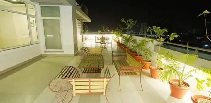 Balcony/Terrace in Hotel Siddharth palace