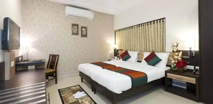 Bedroom in Hotel Siddharth palace