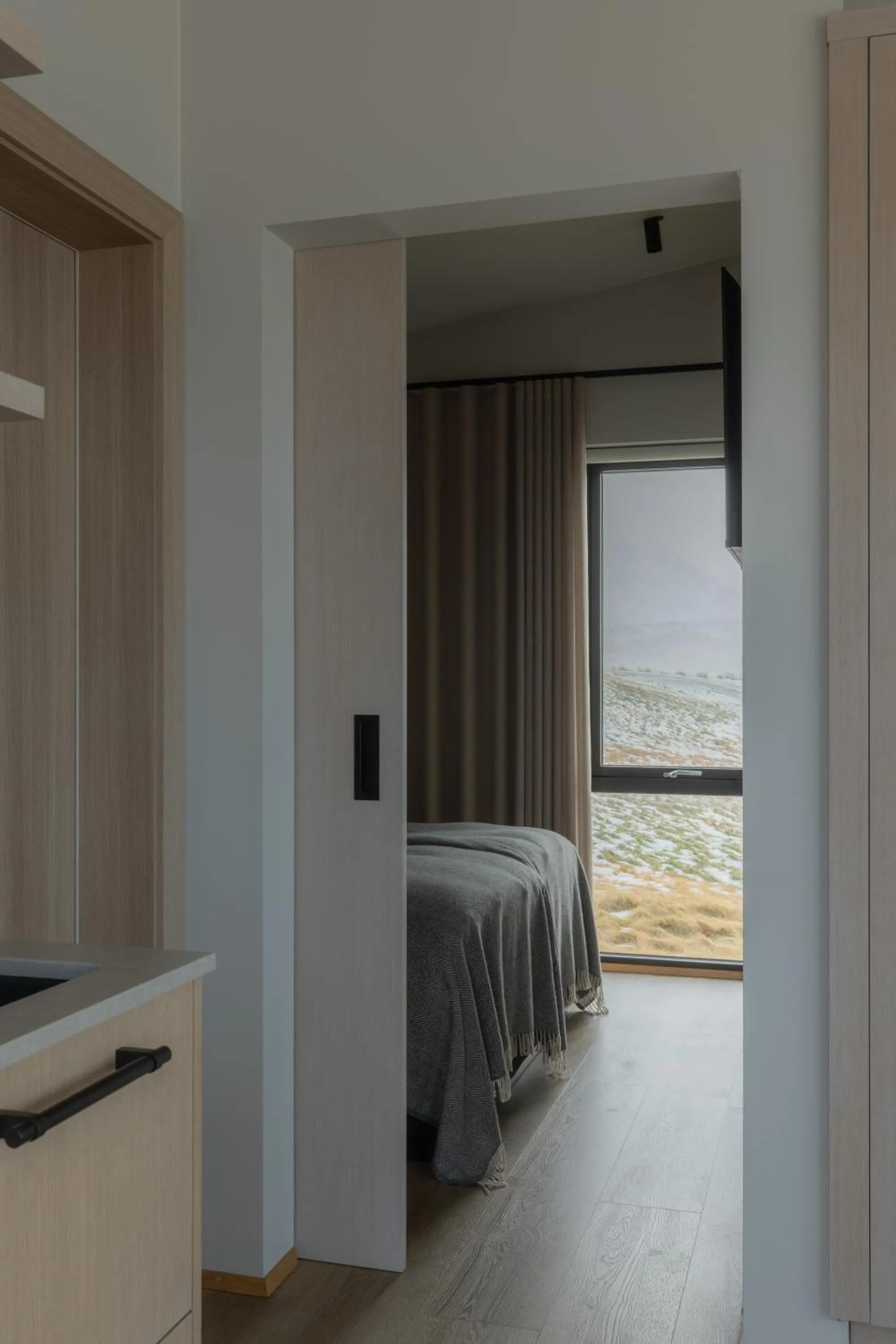 Bed in Peninsula Suites