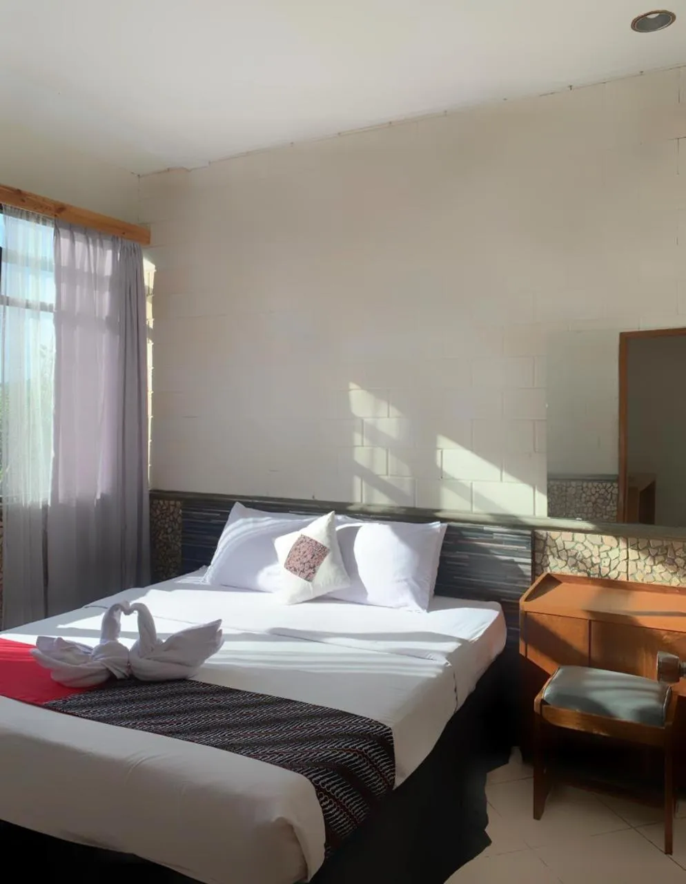 Bed in Kusma Hotel Bandungan Semarang